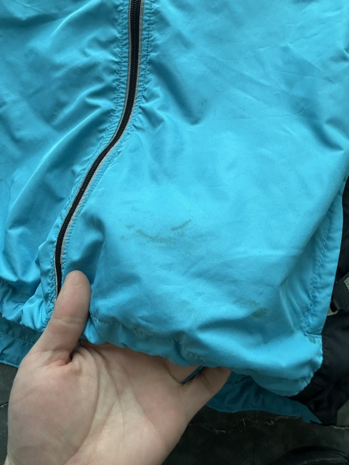 Nike Vintage 90s Baby Blue Nike Windbreaker Jacket Size US M / EU 48-50 / 2 - 7 Thumbnail