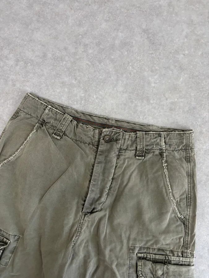 Dolce & Gabbana AW2004 Dolce & Gabbana Khaki Cargo Distressed Shorts Size US 32 / EU 48 - 5 Thumbnail
