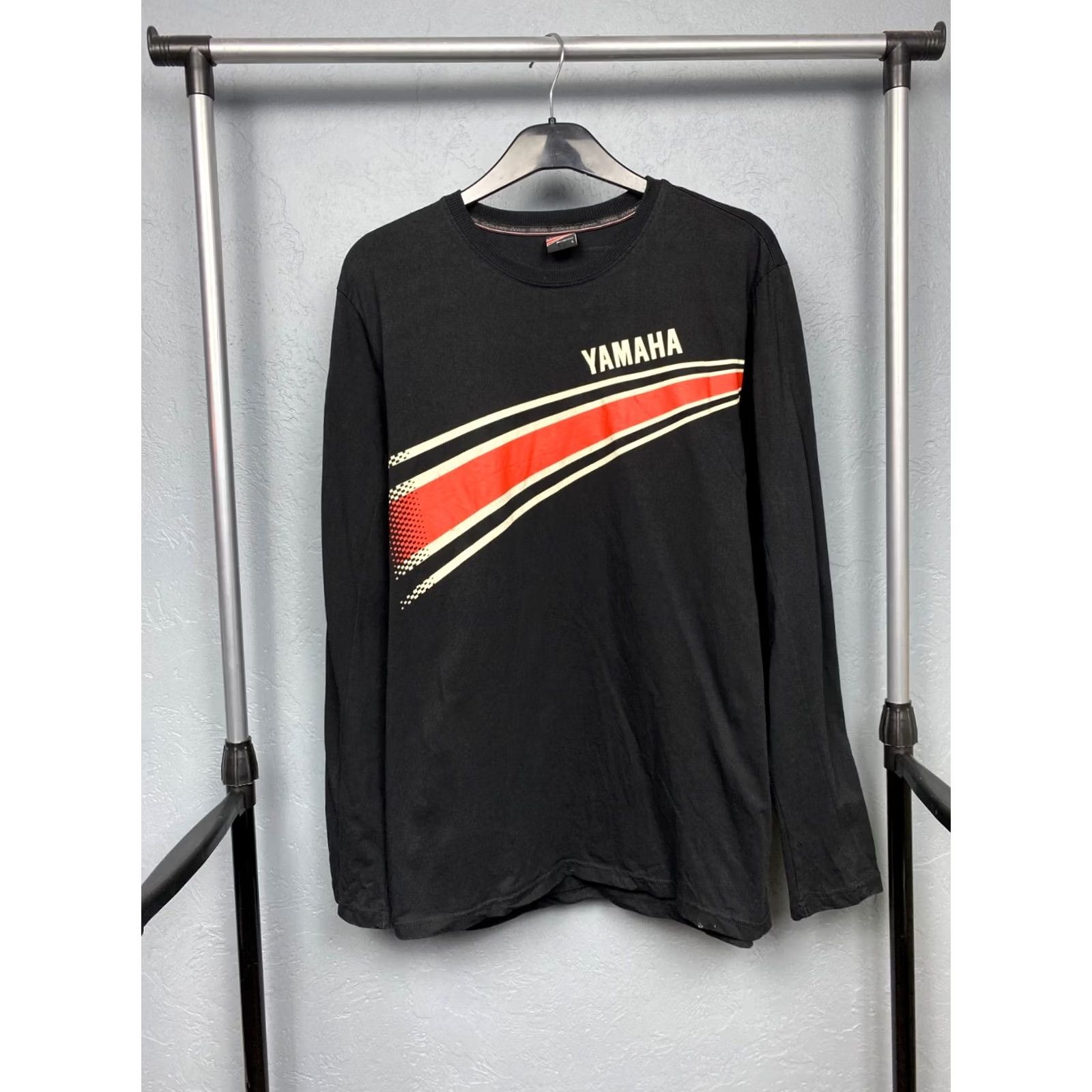 Yamaha Yamaha Racing T-Shirt Mens Long Sleeve Size L Black Cotton Crew Neck Graphic Print Vintage: No Size US L / EU 52-54 / 3 - 2 Thumbnail