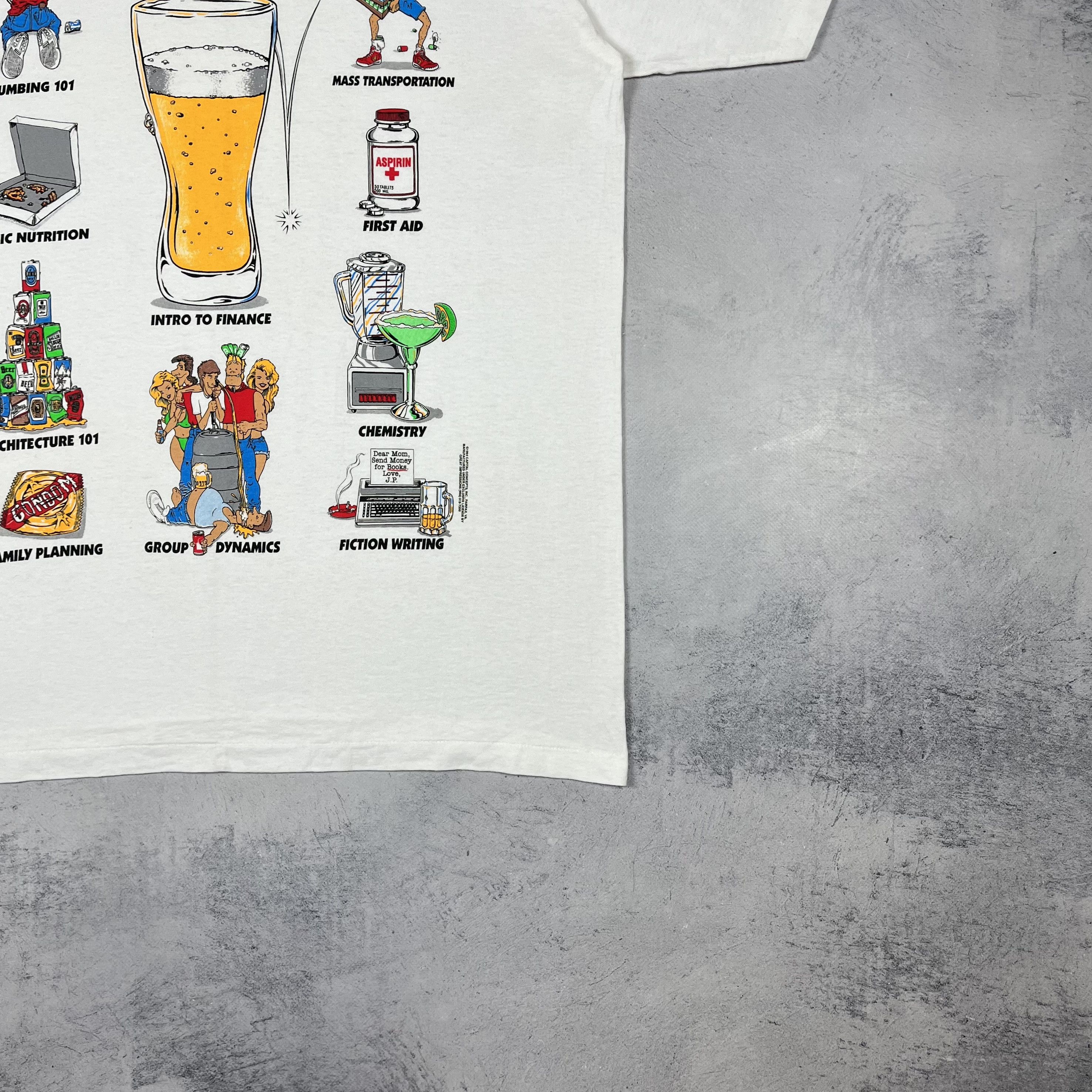 Vintage Vintage “What I really Learned At Princeton” T Shirt 1994 Size US XL / EU 56 / 4 - 4 Thumbnail