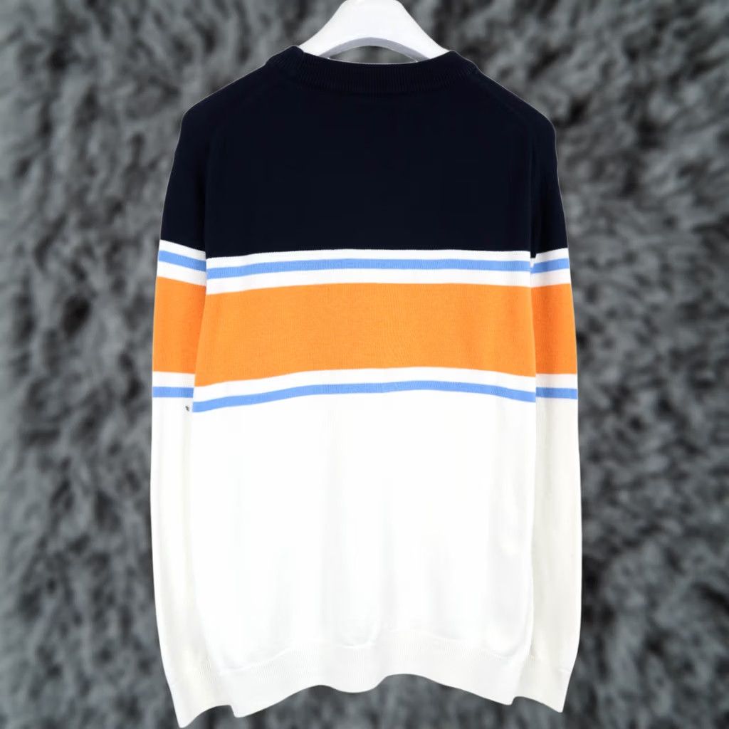 Gant GANT Jumper Multicolor Logo Crew Neck Pullover XL Knitted Men’s Jumper Size US XL / EU 56 / 4 - 1 Thumbnail