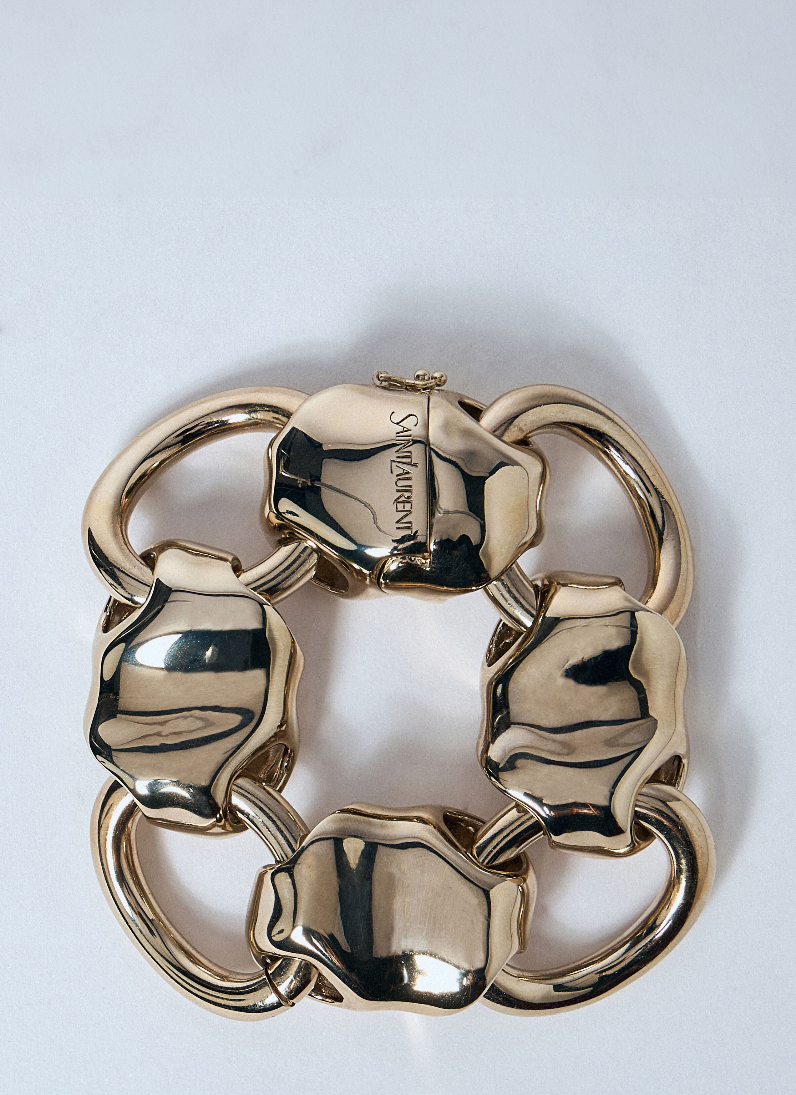 Saint Laurent Paris Shell Chain Bracelet Size ONE SIZE - 1 Thumbnail