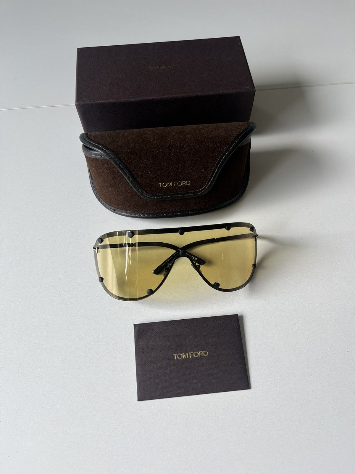 Tom Ford Kyler shield frame Size ONE SIZE - 1 Thumbnail