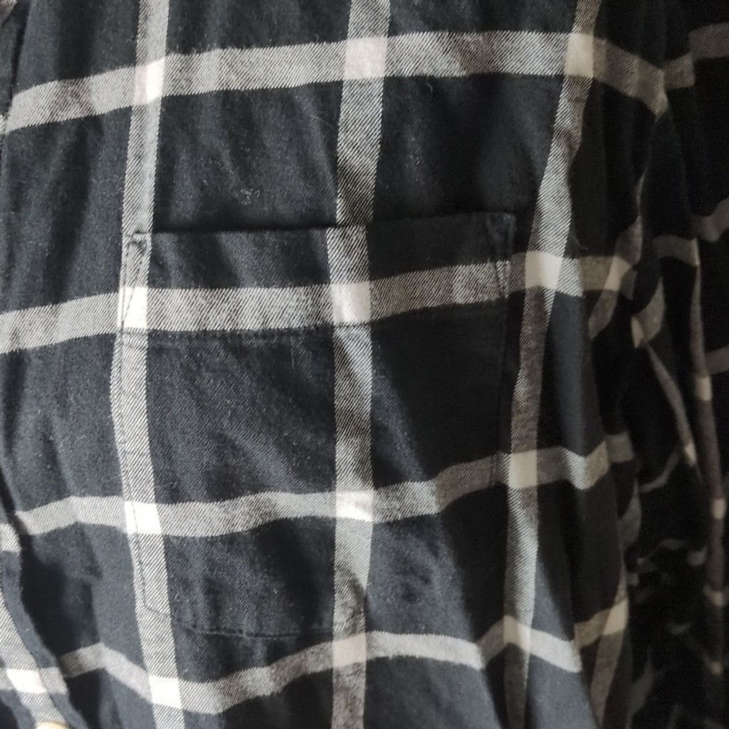 J.Crew J. Crew Black White Plaid Flannel Shirt Size XXL Size XXL / US 16-18 / IT 52-54 - 3 Thumbnail