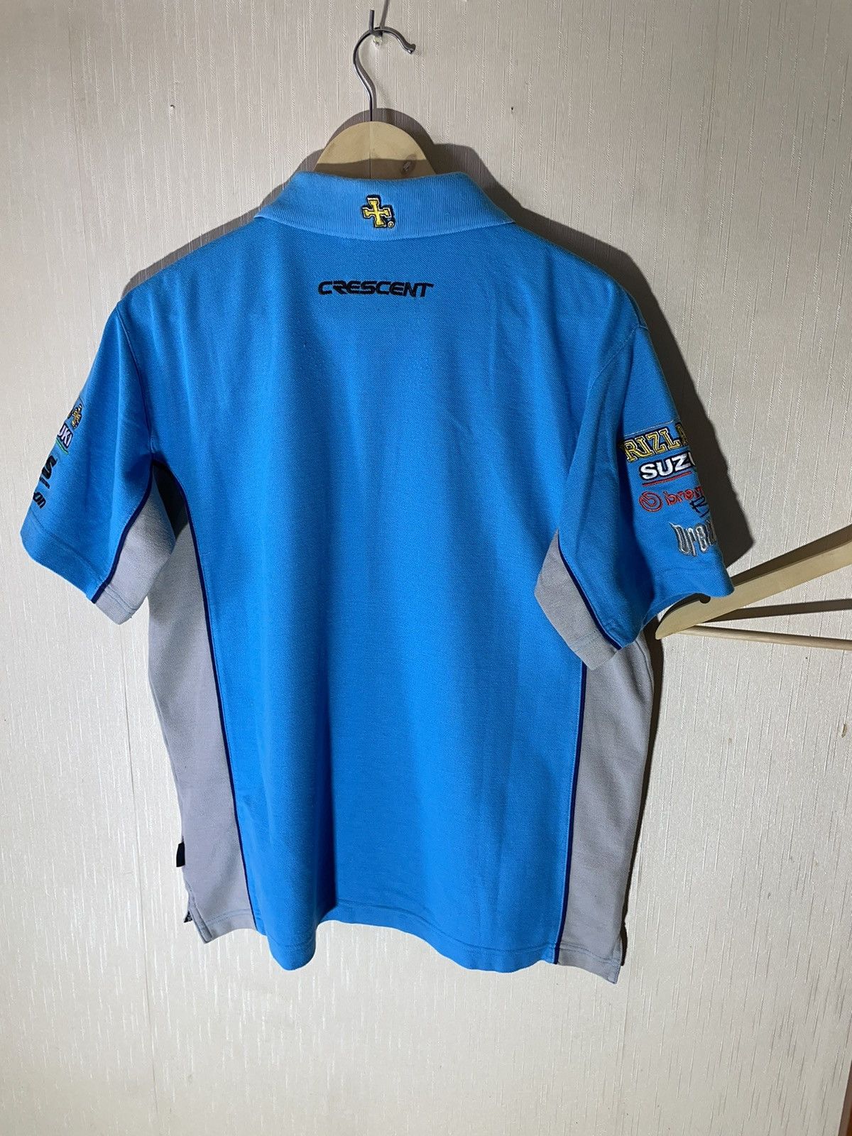 Vintage Suzuki Rizla+ vintage racing polo shirt Size US XL / EU 56 / 4 - 11 Thumbnail