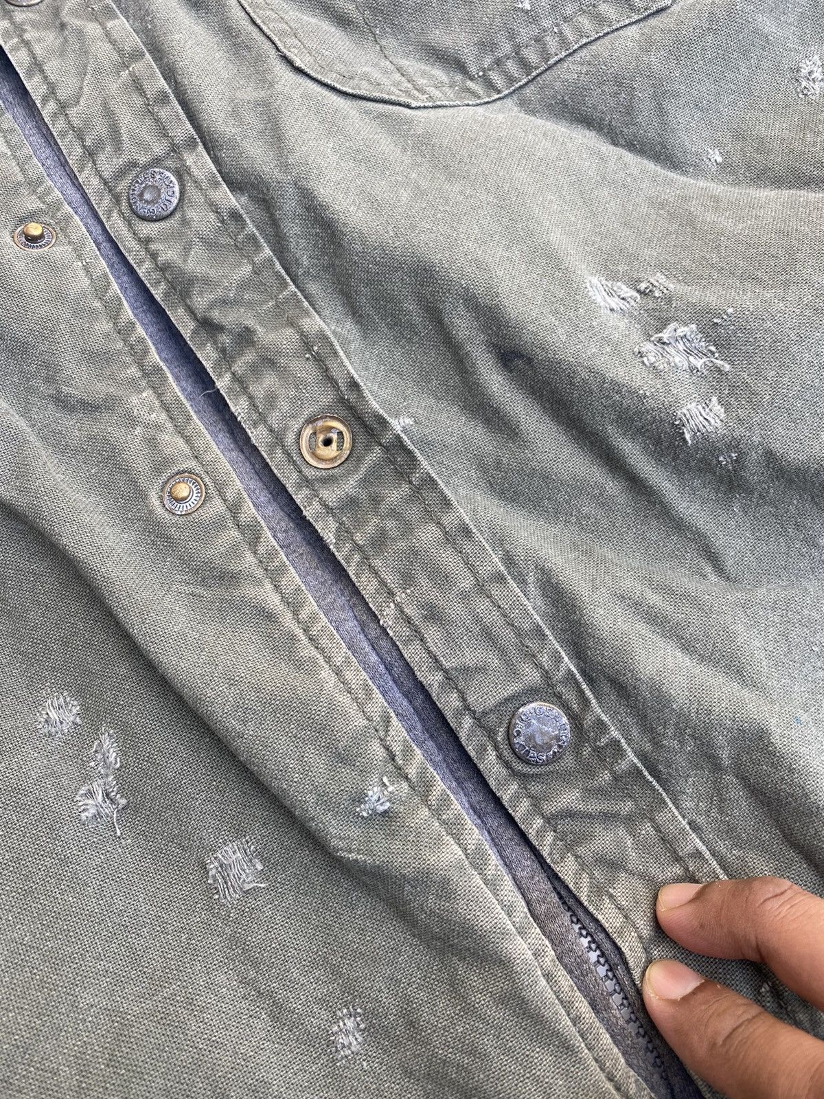 Dickies ❗️Heavy Used ❗️Vintage Distressed Y2K Dickies Jacket Size US L / EU 52-54 / 3 - 5 Thumbnail