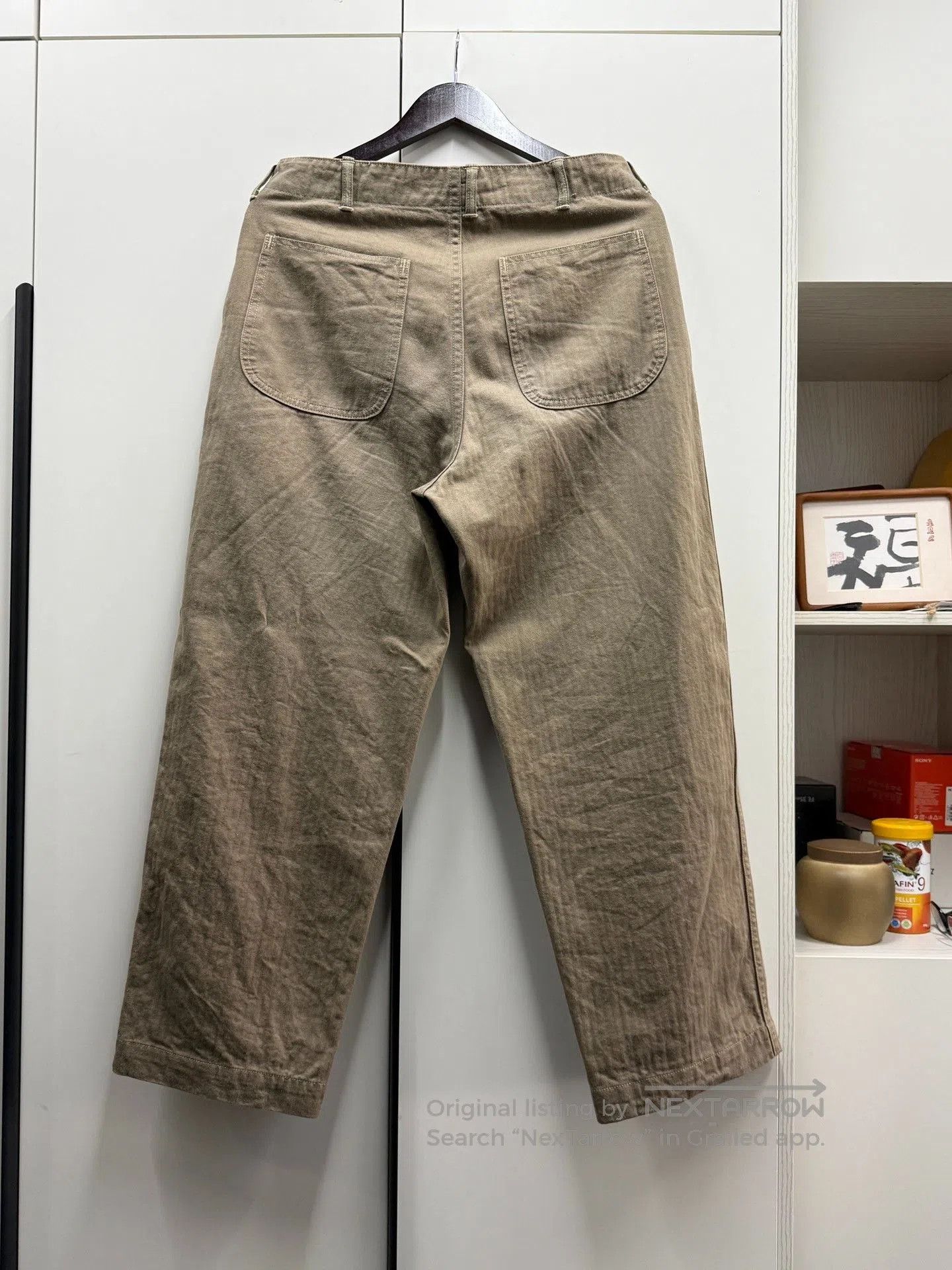 Warehouse Warehouse Japanese Herringbone Casual Pants. Size US 31 - 3 Thumbnail