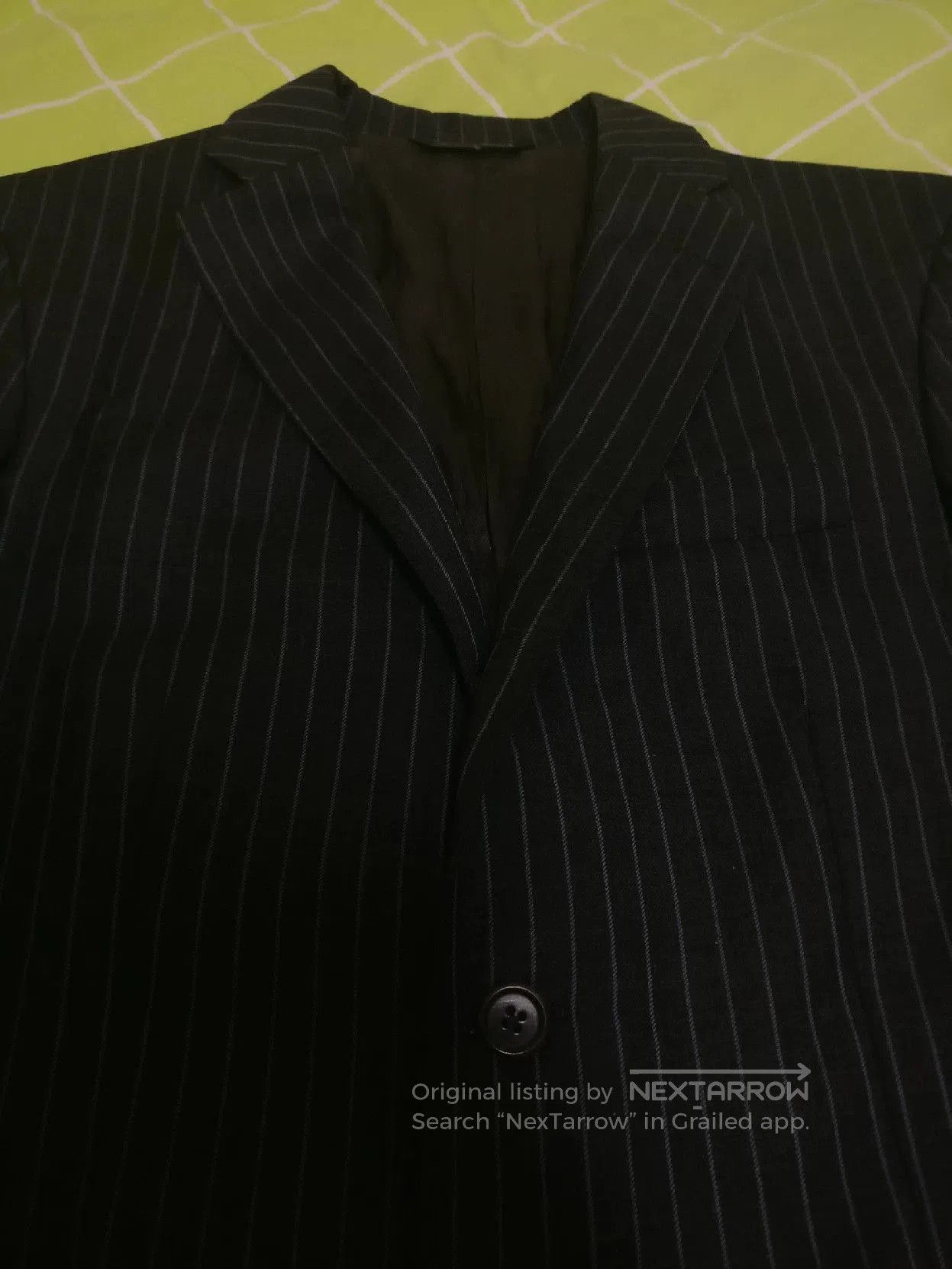 Boglioli Italian Wool Suit with Stripes. Size US M / EU 48-50 / 2 - 4 Thumbnail