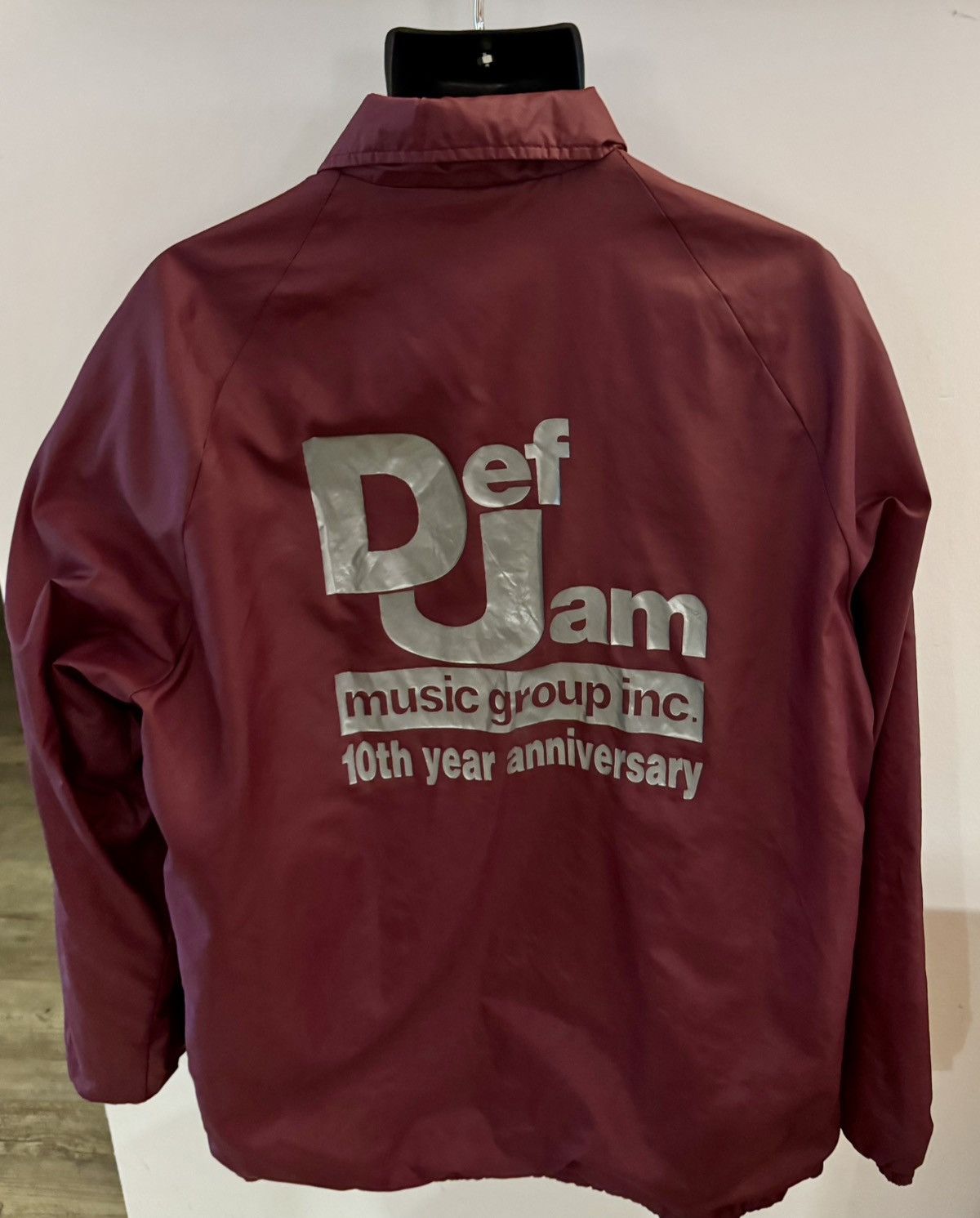 Other Def Jam Records 10th Anniversary Coach Jacket (1994) – USA Size US XXL / EU 58 / 5 - 3 Thumbnail