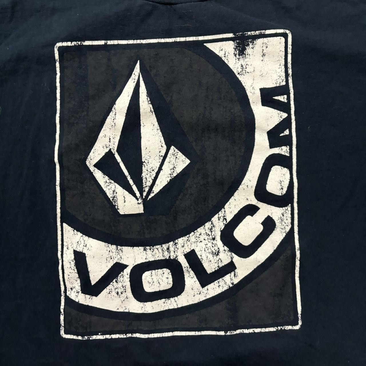 Vintage × Volcom Vintage Y2K/2000s Grunge Navy Blue Volcom Surf Skater Graphic Tee! Size US XL / EU 56 / 4 - 3 Thumbnail