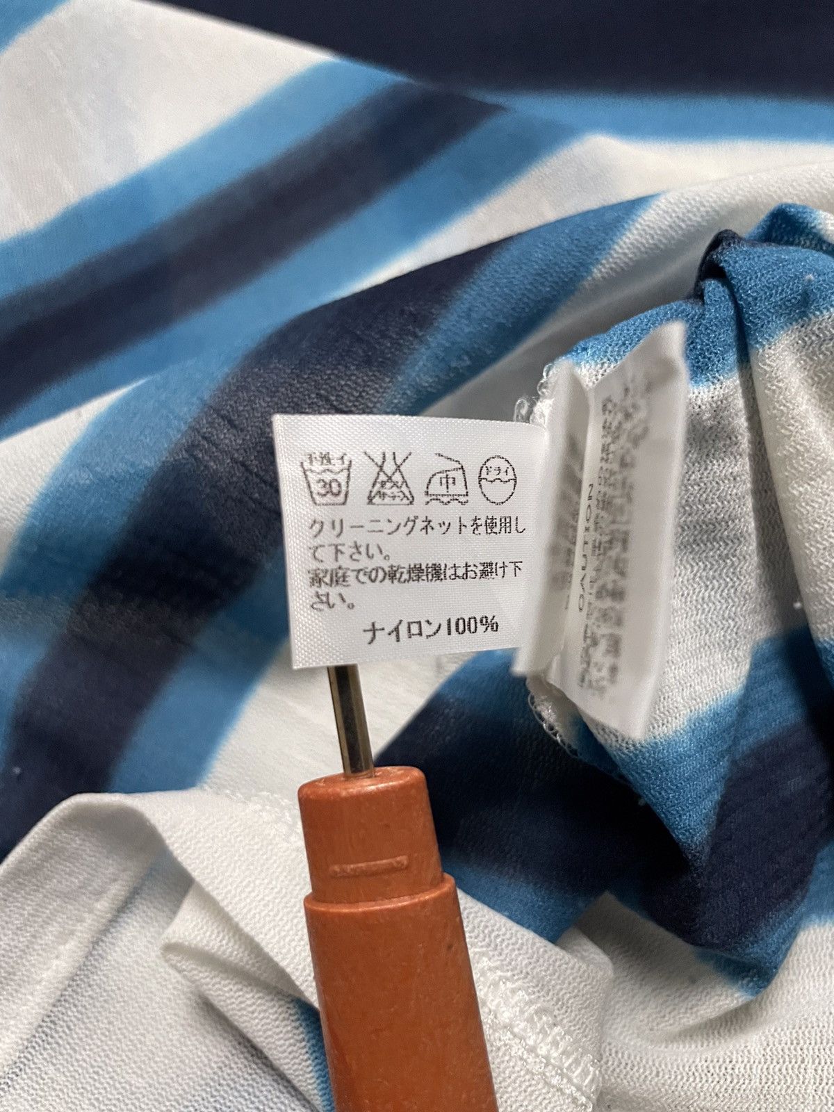 Designer × Issey Miyake × Japanese Brand Vintage Issey Miyake Chiffon Long sleeves Size M / US 6-8 / IT 42-44 - 7 Thumbnail