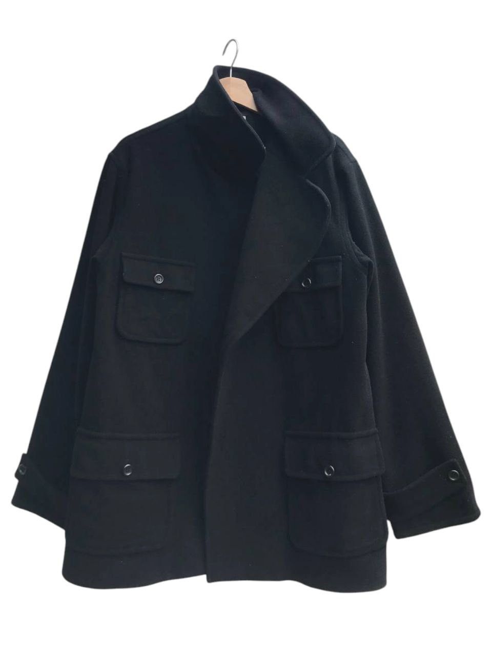 Anne Klein A Line Anne Klein Wrap Wool Oversized Coat Size M / US 6-8 / IT 42-44 - 2 Thumbnail