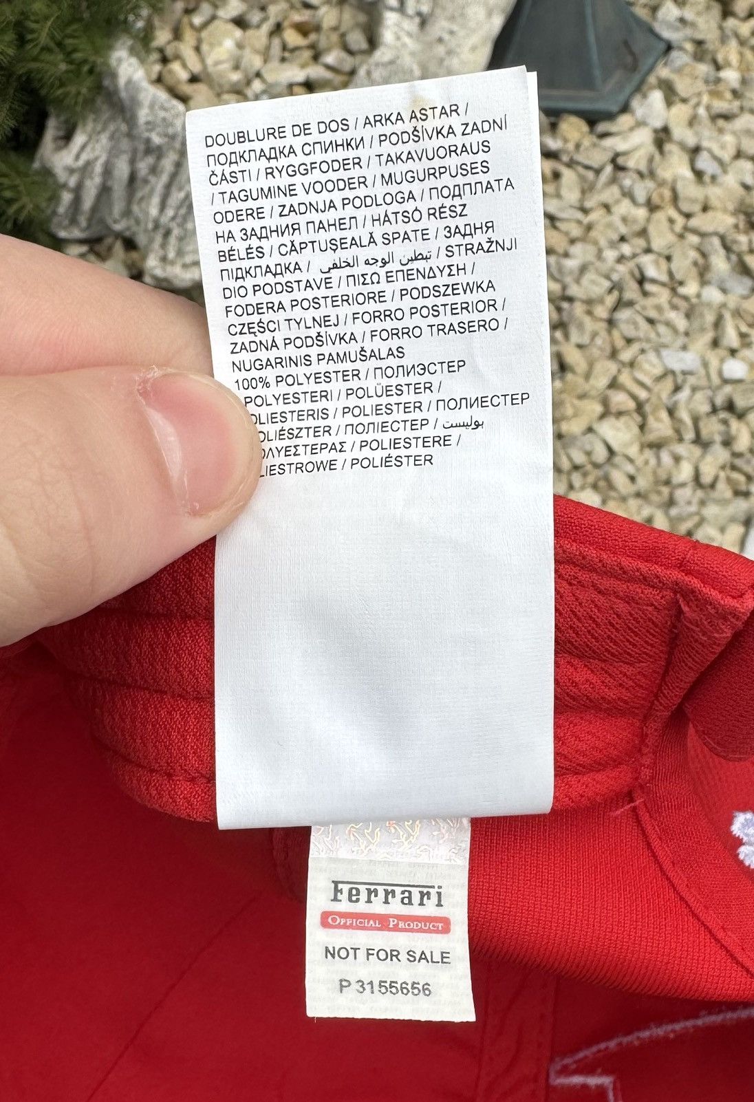 Ferrari × Puma Ferrari Scuderia Formula 1 Racing Team Cap Hat Puma Size ONE SIZE - 10 Thumbnail