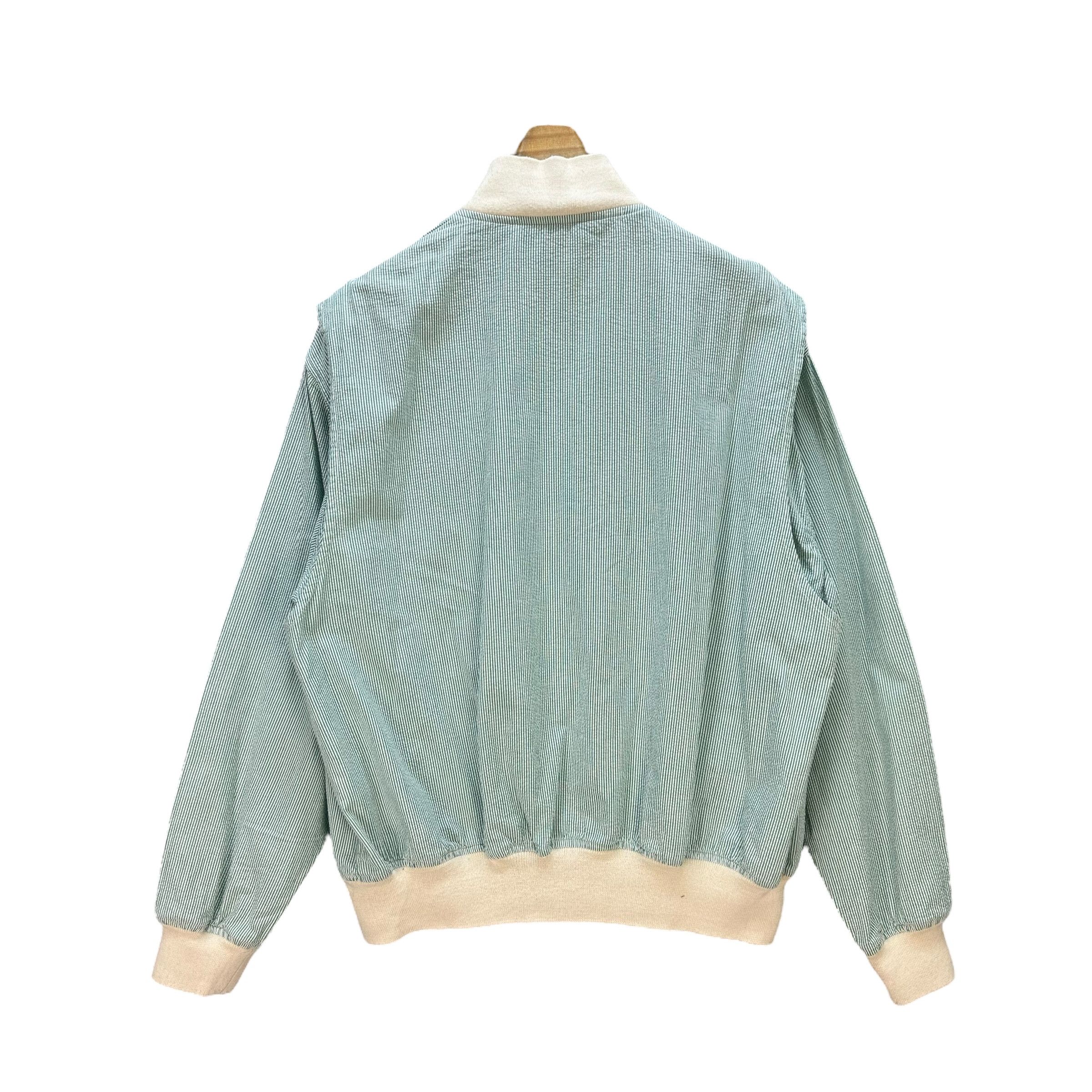 Polo Ralph Lauren 90's POLO RL 3 POCKET STRIPED BOMBER JACKET #8871-033 Size US L / EU 52-54 / 3 - 10 Thumbnail