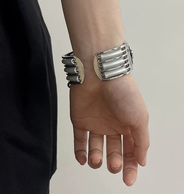 Japanese Brand × Jewelry Punk rock fashion fringe bangle watch bracelet Size ONE SIZE - 2 Thumbnail