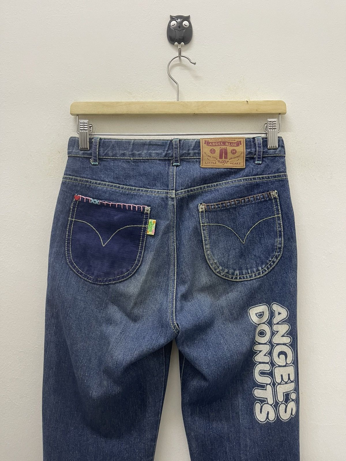 Angel Blue Rare Vintage ANGEL BLUE Yoshitomo Nara Style Size 27" / US 4 / IT 40 - 14 Thumbnail