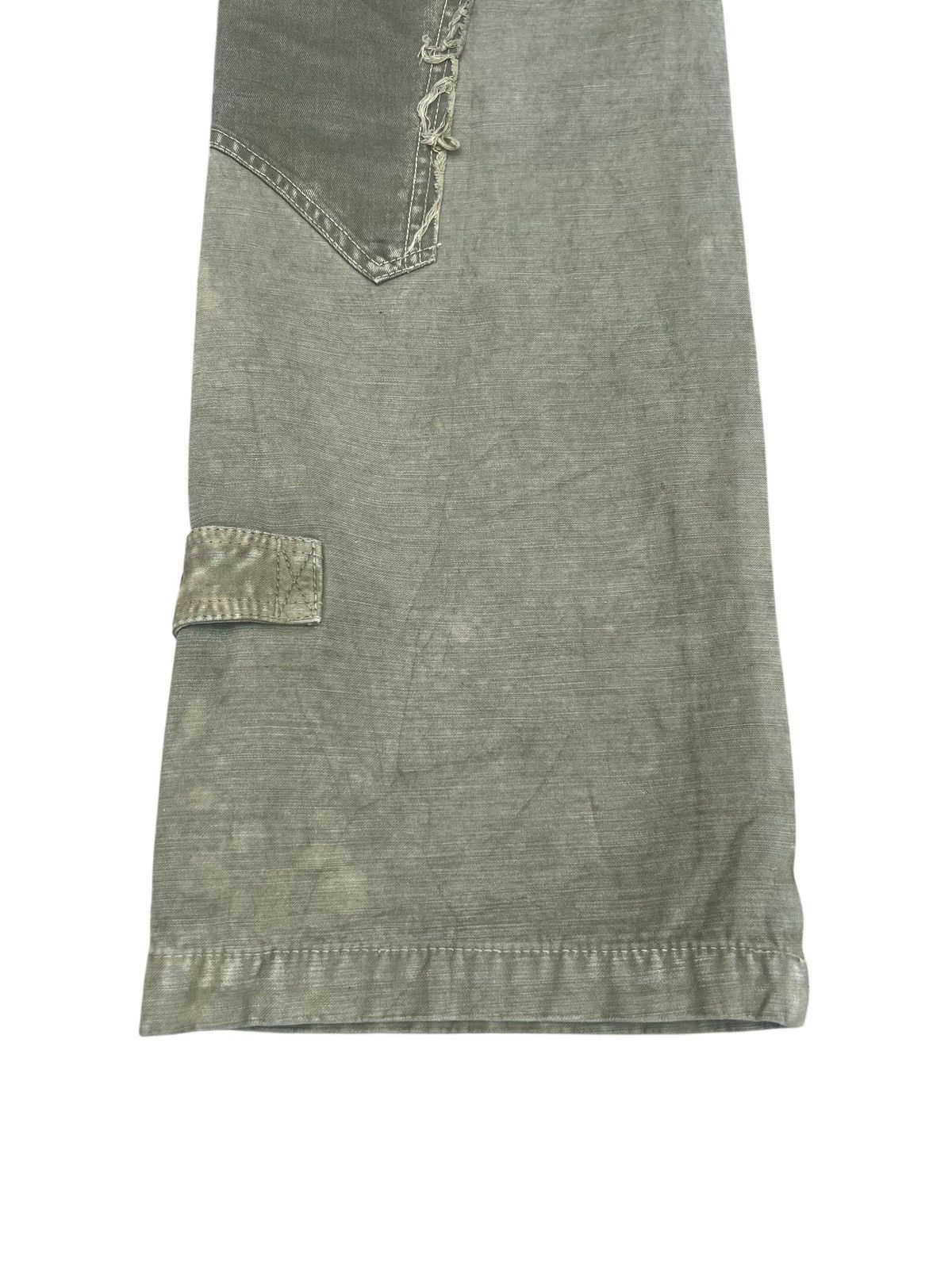 Kiminori Morishita HALB Japan Multi Pocket Fade Olive Green Trouser Pant Size US 32 / EU 48 - 15 Thumbnail