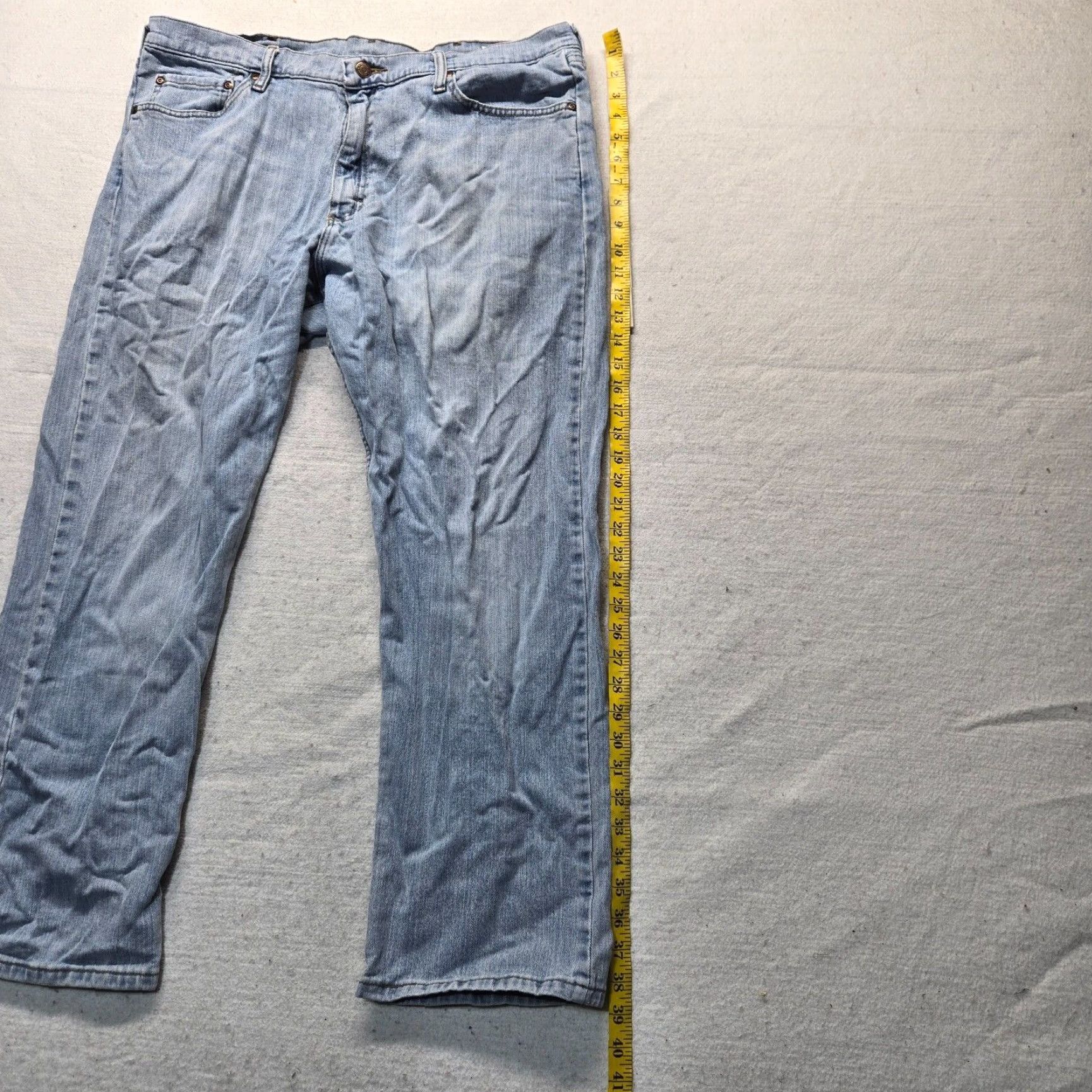 Wrangler VINTAGE Wrangler Men's Jeans Pants Straight Leg Size 38 x 29 Blue Denim 90s Casual Size US 38 / EU 54 - 7 Thumbnail