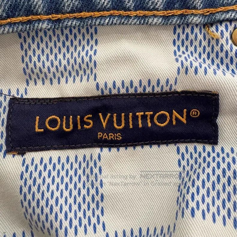Louis Vuitton Louis Vuitton Washed button-down open-seam denim pants Size US 32 / EU 48 - 4 Thumbnail