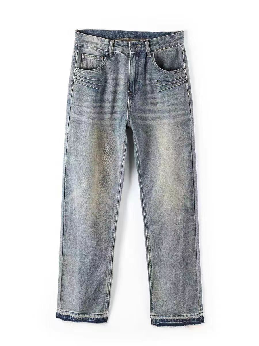 Japanese Brand × Jean Micro Flare All-Purpose Heavy Wash Vintage Loose Fit Jeans Size US 34 / EU 50 - 5 Thumbnail