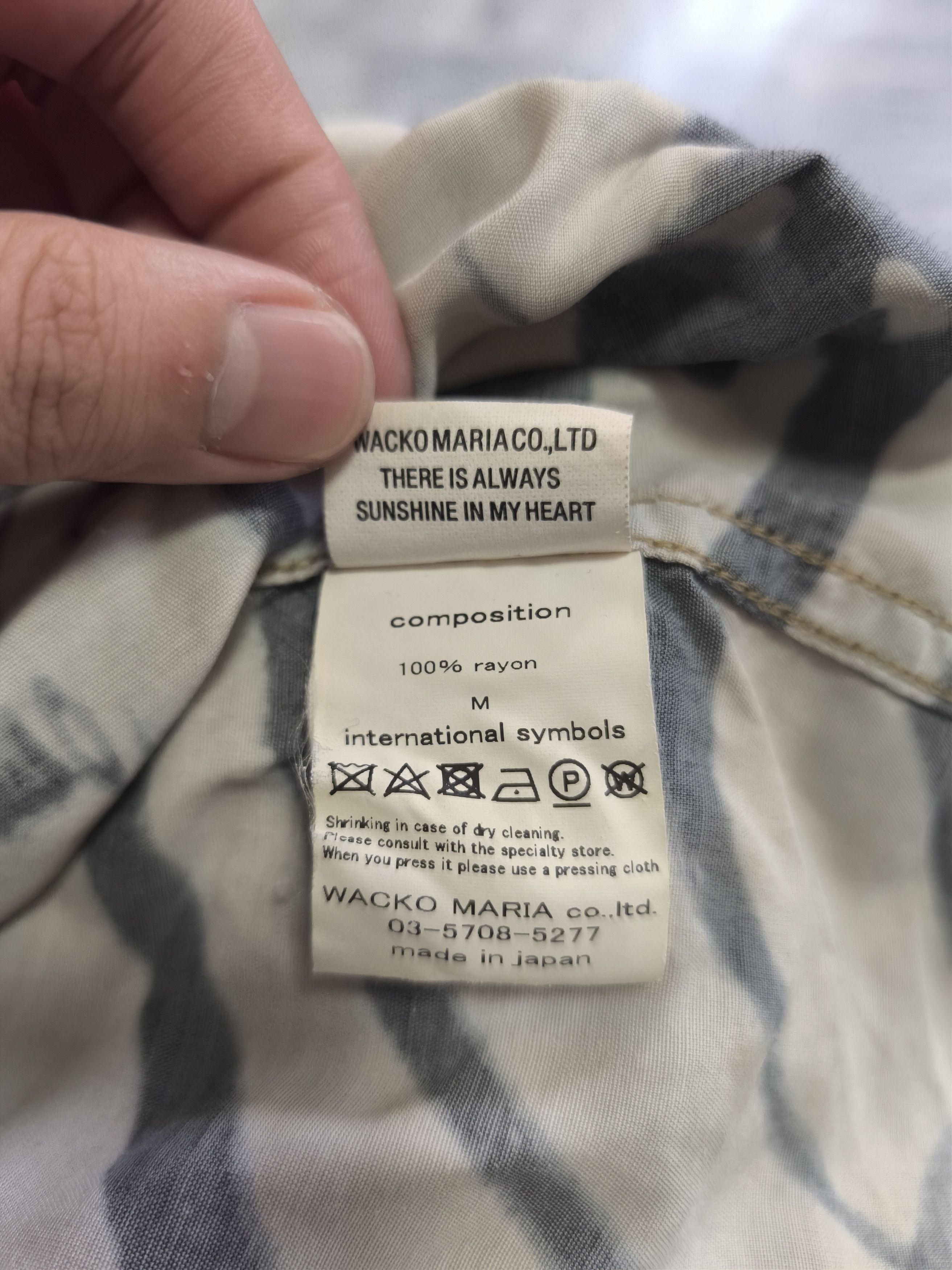 Wacko Maria Guilty Parties 22SS Tim Lehi Tiger Hawaiian Polo Size US M / EU 48-50 / 2 - 9 Thumbnail