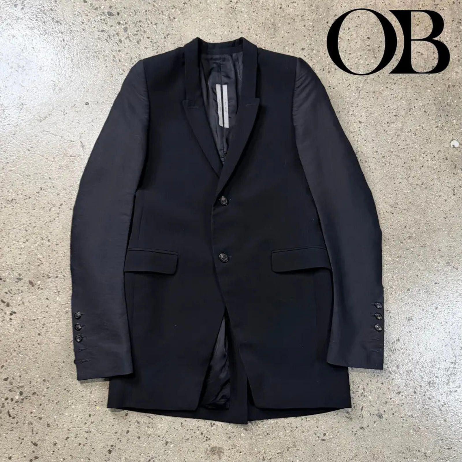 Rick Owens Rick Owens Larry Blazer Size US S / EU 44-46 / 1 - 1 Thumbnail