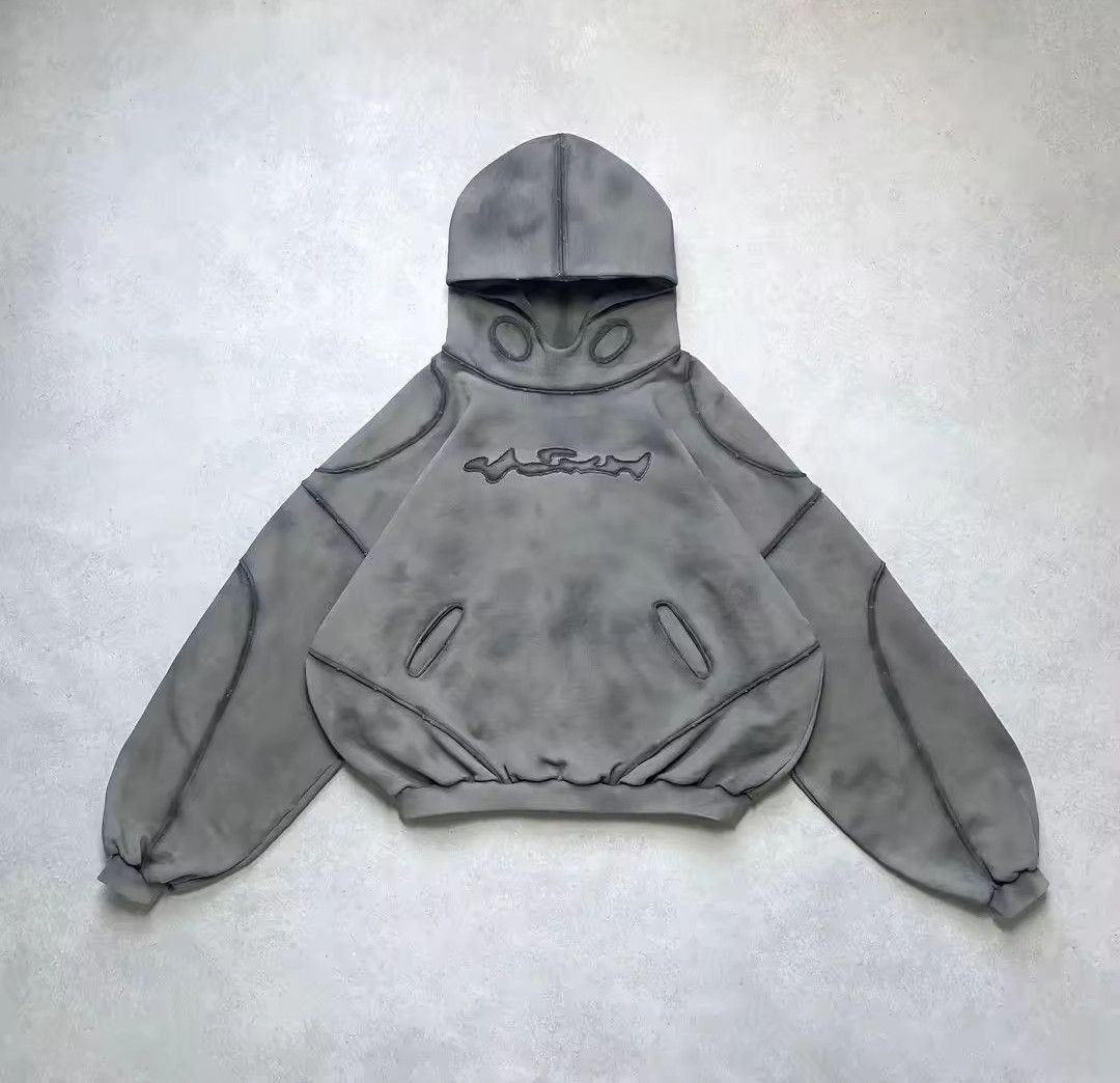 Japanese Brand Wasteland Style Spellout Logo Hoodie Size US M / EU 48-50 / 2 - 2 Thumbnail
