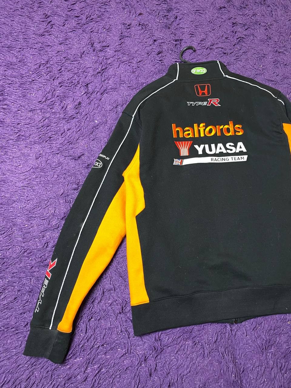 Honda Streetwear Print Size XXL Sweatshirt Zip Y2K HONDA Size US XXL / EU 58 / 5 - 19 Thumbnail