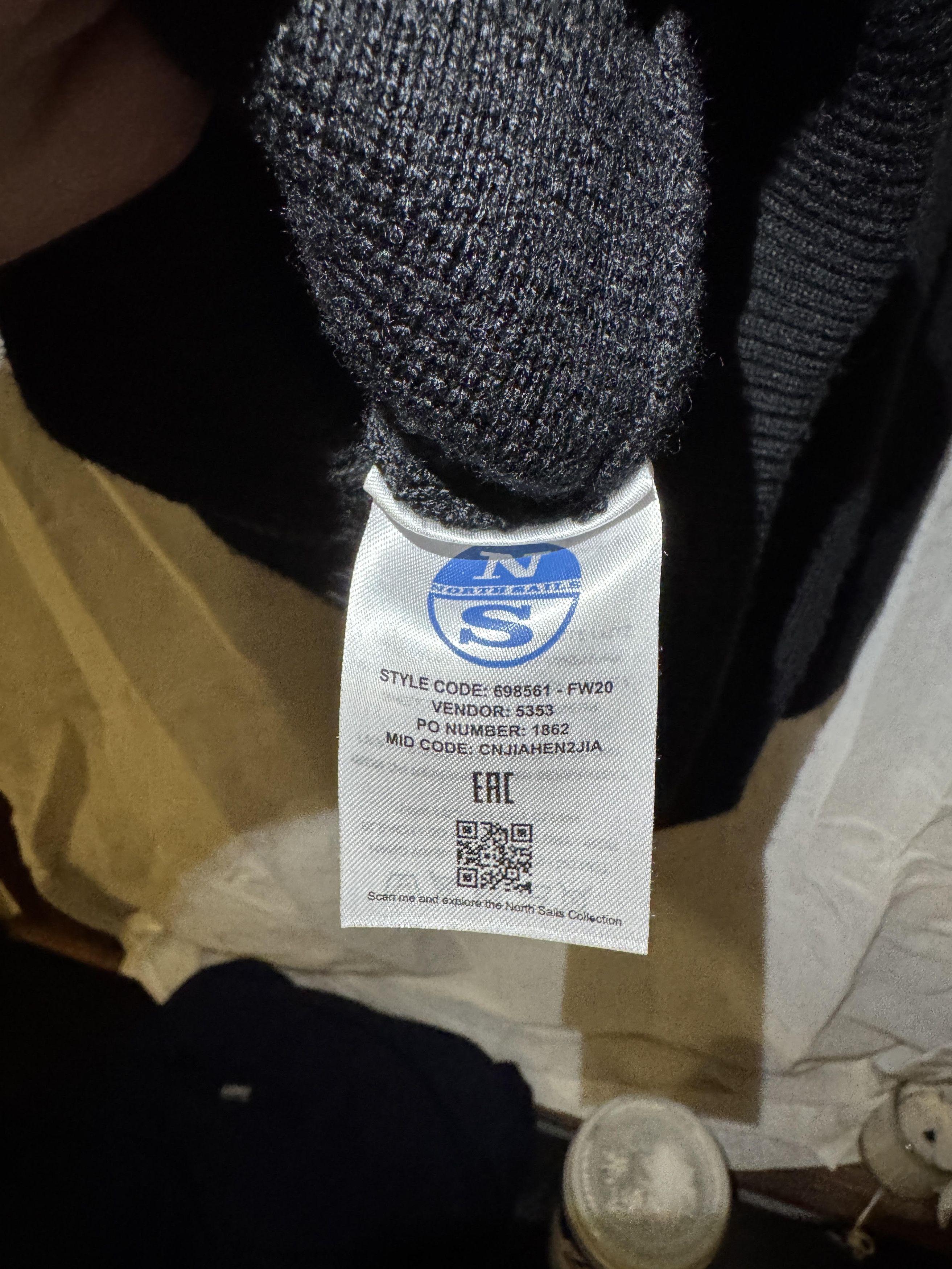 Vintage North Sails FULL ZIP 9 GG Sweater Size US S / EU 44-46 / 1 - 4 Thumbnail
