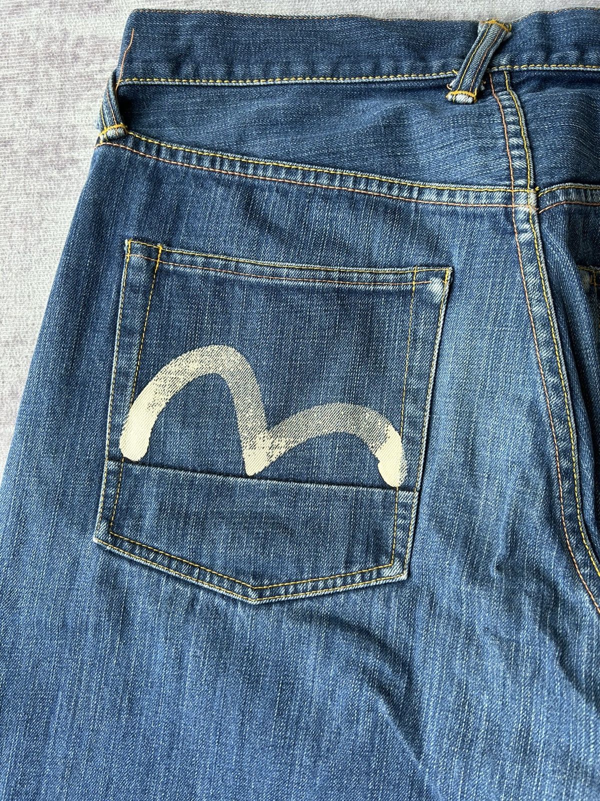 Evisu Evisu Denim Jeans Size US 33 - 3 Thumbnail