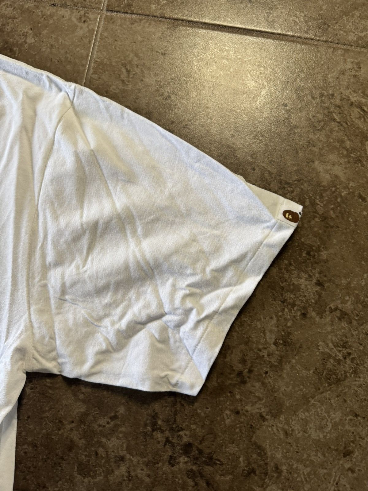 Bape BAPE 1ST Camo Kanji Logo Japan Tee White Size US XXL / EU 58 / 5 - 4 Thumbnail