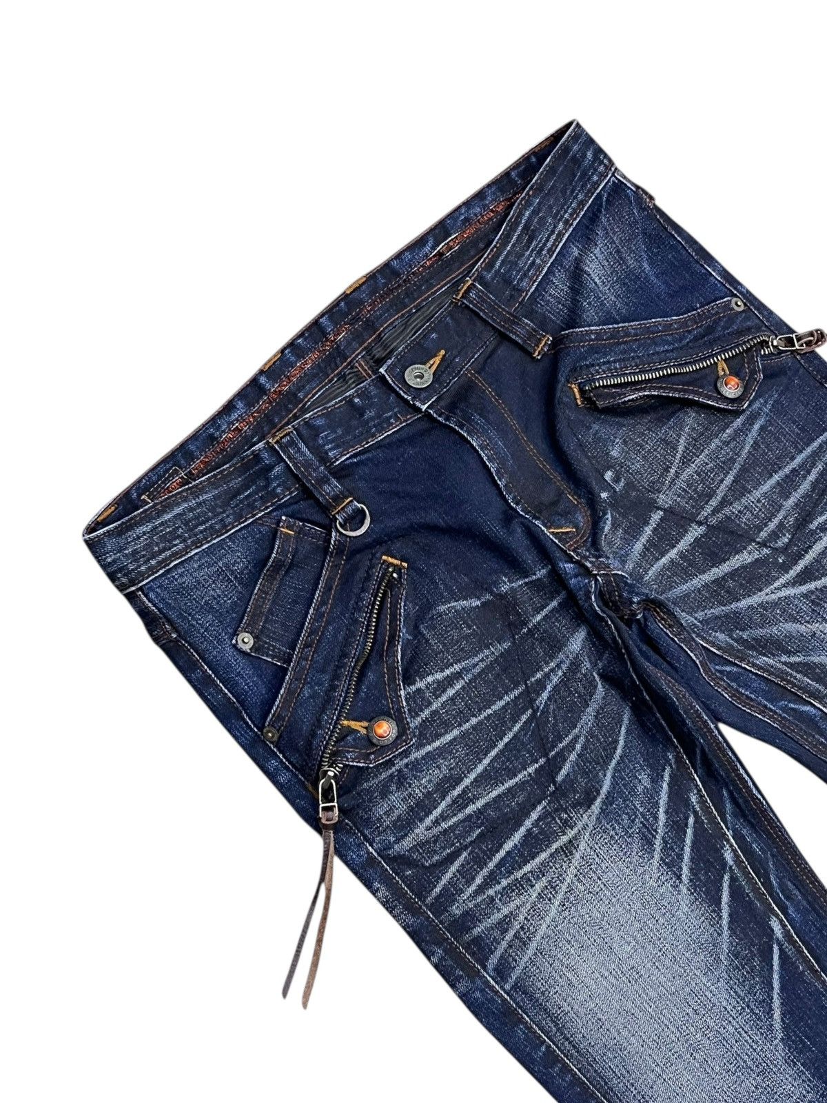 Nicole Club Vintage NICOLE CLUB for MEN Denim Kapital Vibes, Gem Detail Size US 29 - 5 Thumbnail