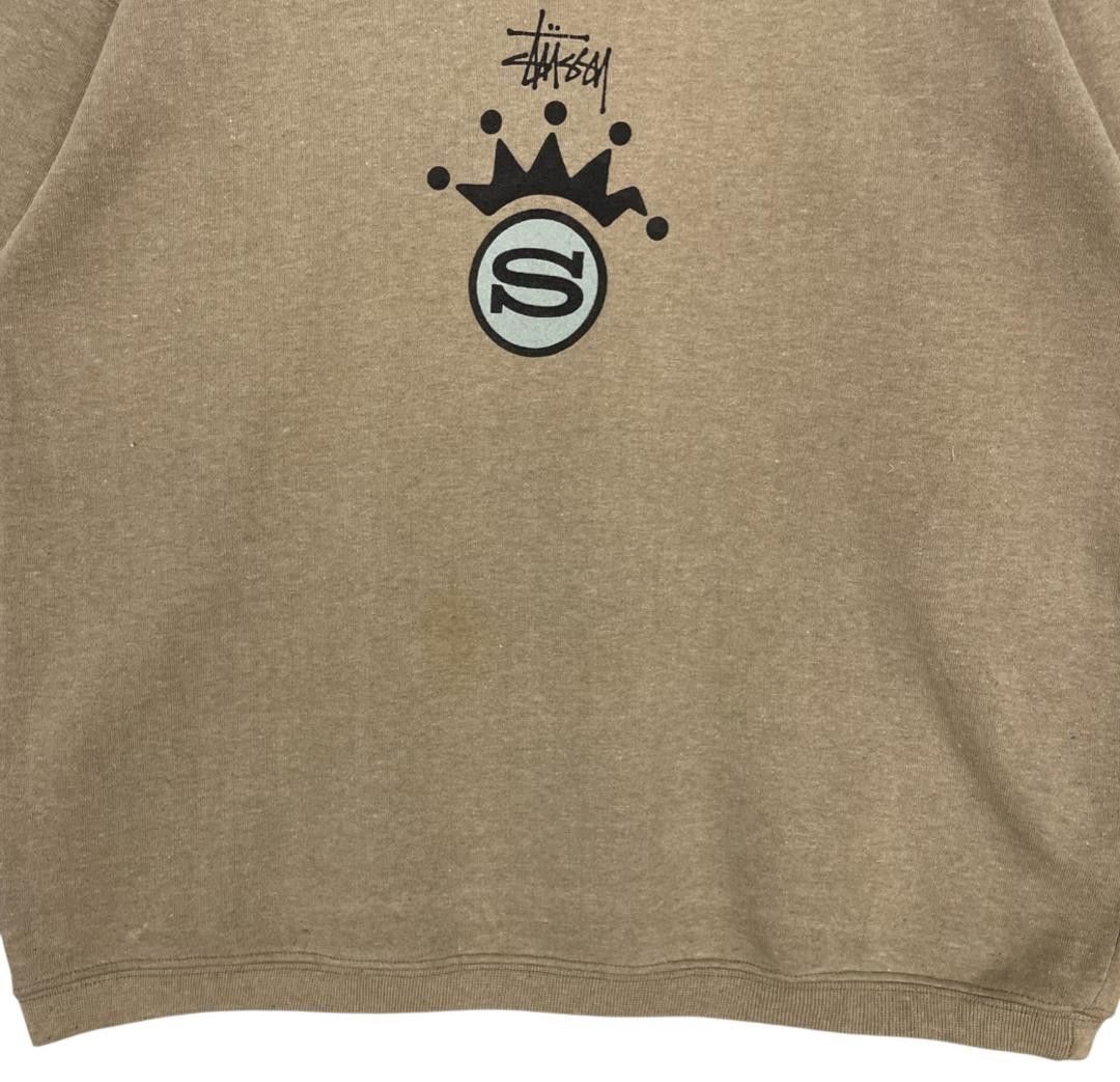 Stussy Vintage USA Stussy Chest Logo Miror Print Boxy Sweatshirt Size US S / EU 44-46 / 1 - 6 Thumbnail
