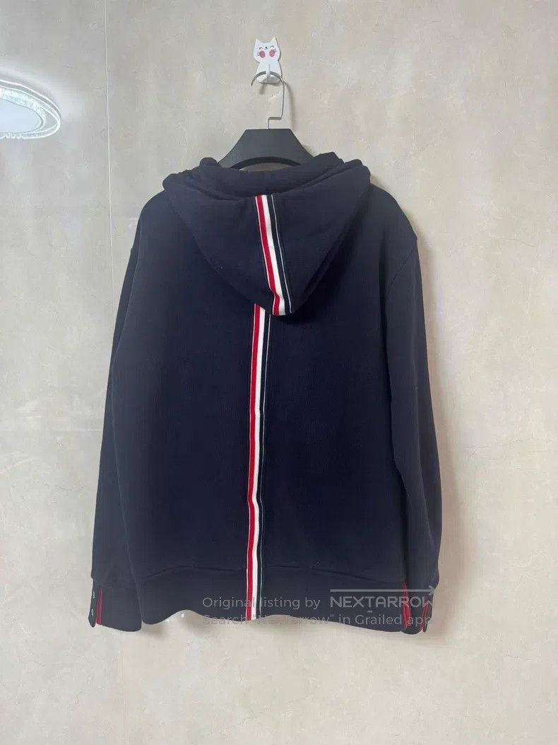 Thom Browne Thom Browne Colorful Back Striped Zip-up Jacket Hoodie Size US L / EU 52-54 / 3 - 2 Thumbnail
