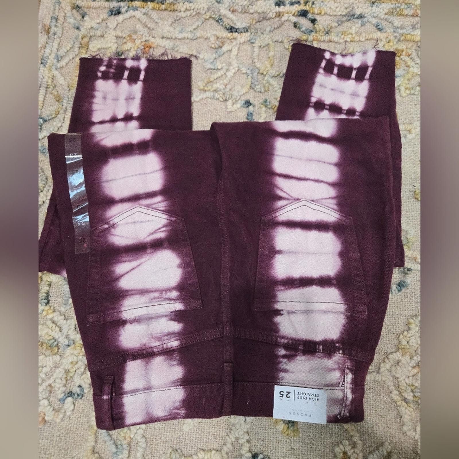 Pacsun Pacsun High Rise Straight Jean Size 25" / US 0 / IT 36 - 10 Thumbnail