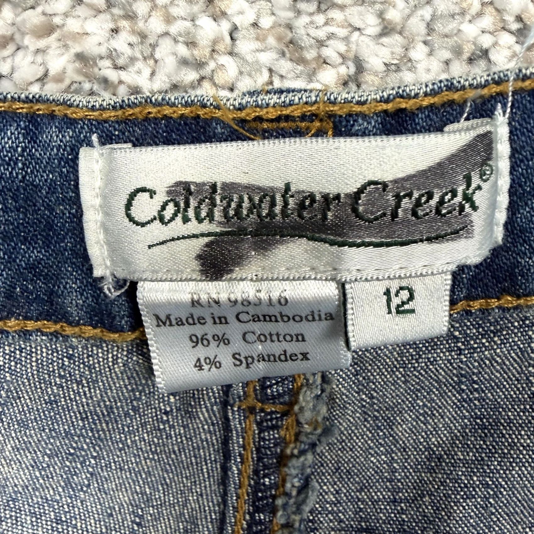 Coldwater Creek VINTAGE? No. Size 34" / US 12 / IT 48 - 7 Thumbnail