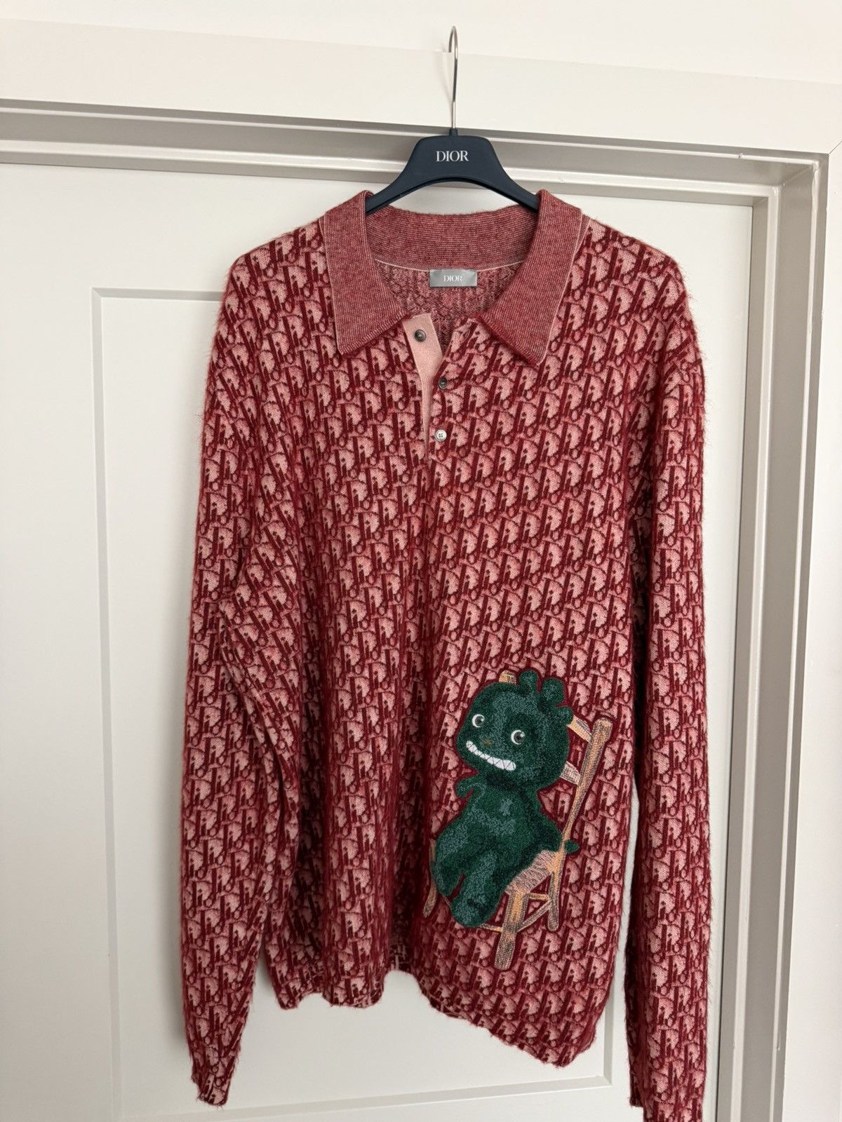 Dior DIOR LONG SLEEVE POLO Size US XL / EU 56 / 4 - 1 Thumbnail