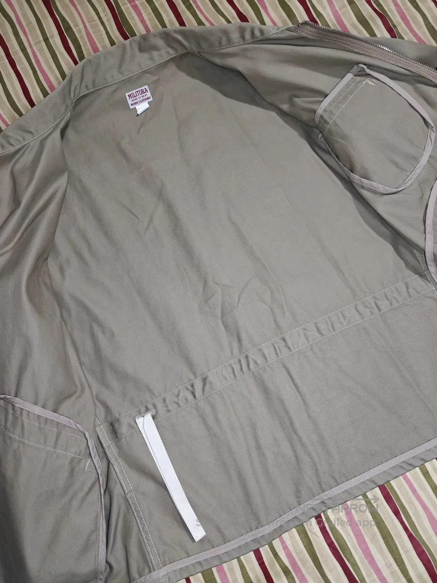 MIL-TEC Militora318 Khaki Utility Casual Short Jacket. Size US S / EU 44-46 / 1 - 6 Thumbnail