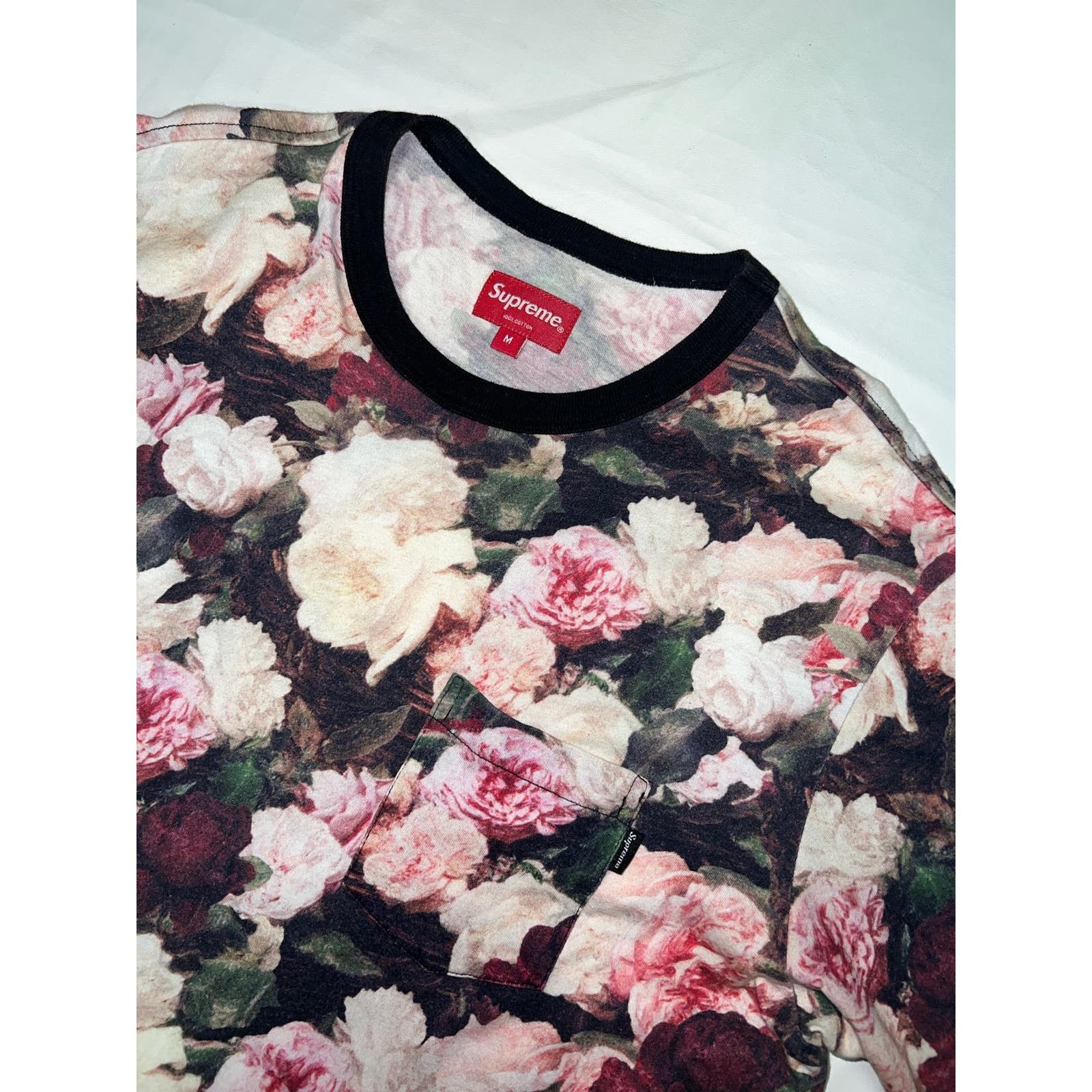 Supreme Supreme SS13 Power Corruption Lies PCL Pocket Tee Size US M / EU 48-50 / 2 - 2 Thumbnail