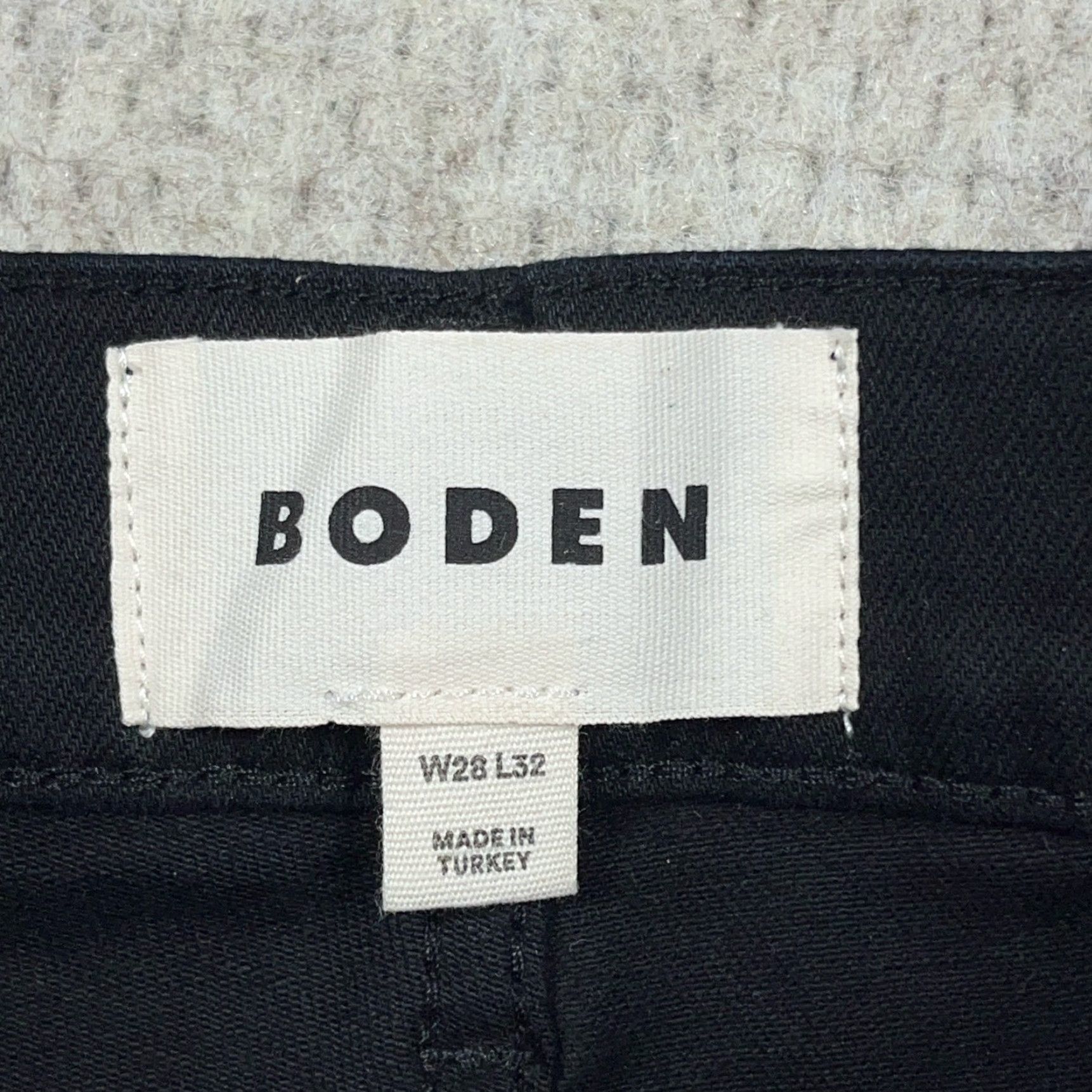 Boden Boden Skinny Jeans Women 28x32 Black High Rise Denim Stretch Jeans Slim 5-Pocket Charcoal Wash Size 28" / US 6 / IT 42 - 5 Thumbnail