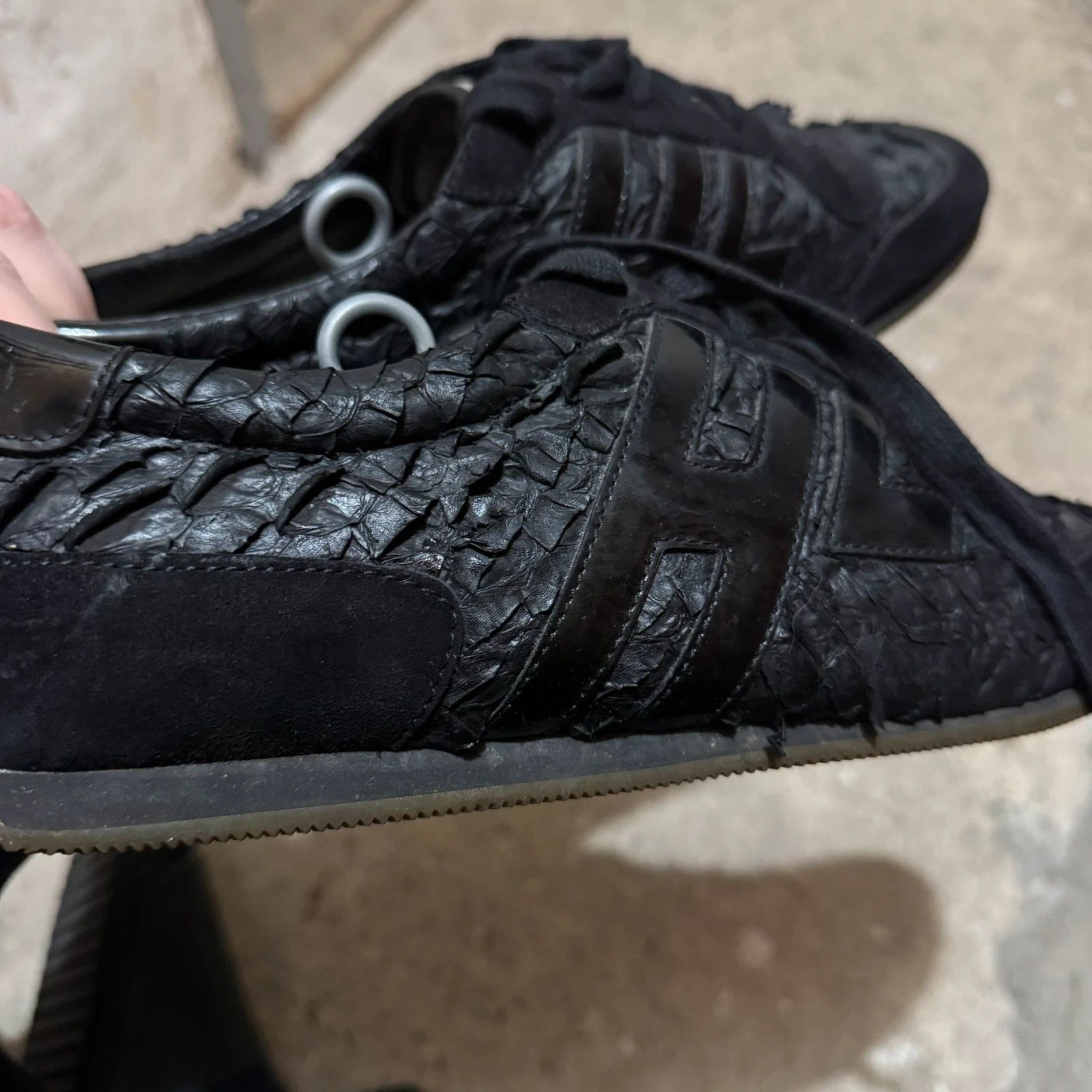Helmut Lang S/S 2002 Helmut Lang carp skin sneakers Size US 8 / EU 41 - 5 Thumbnail