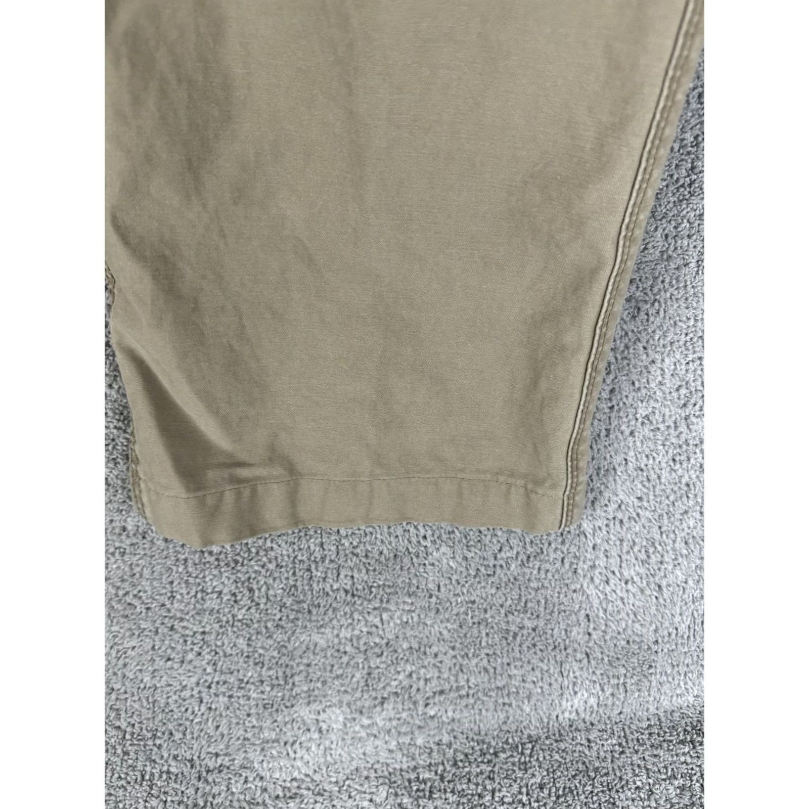 Gap VINTAGE Gap 1969 Pocket Khaki Chino Pants Mens 31x30 Straight Front Cotton Beige 1969 Utility Workwear Size US 31 - 7 Thumbnail