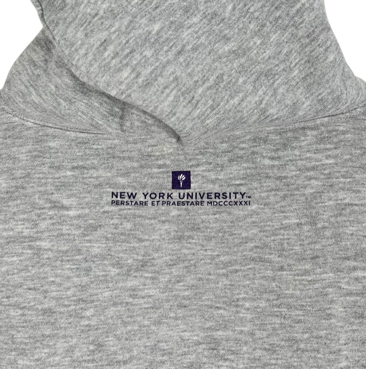 Other Vintage New York University Crop Hoodie Size M / US 6-8 / IT 42-44 - 5 Thumbnail