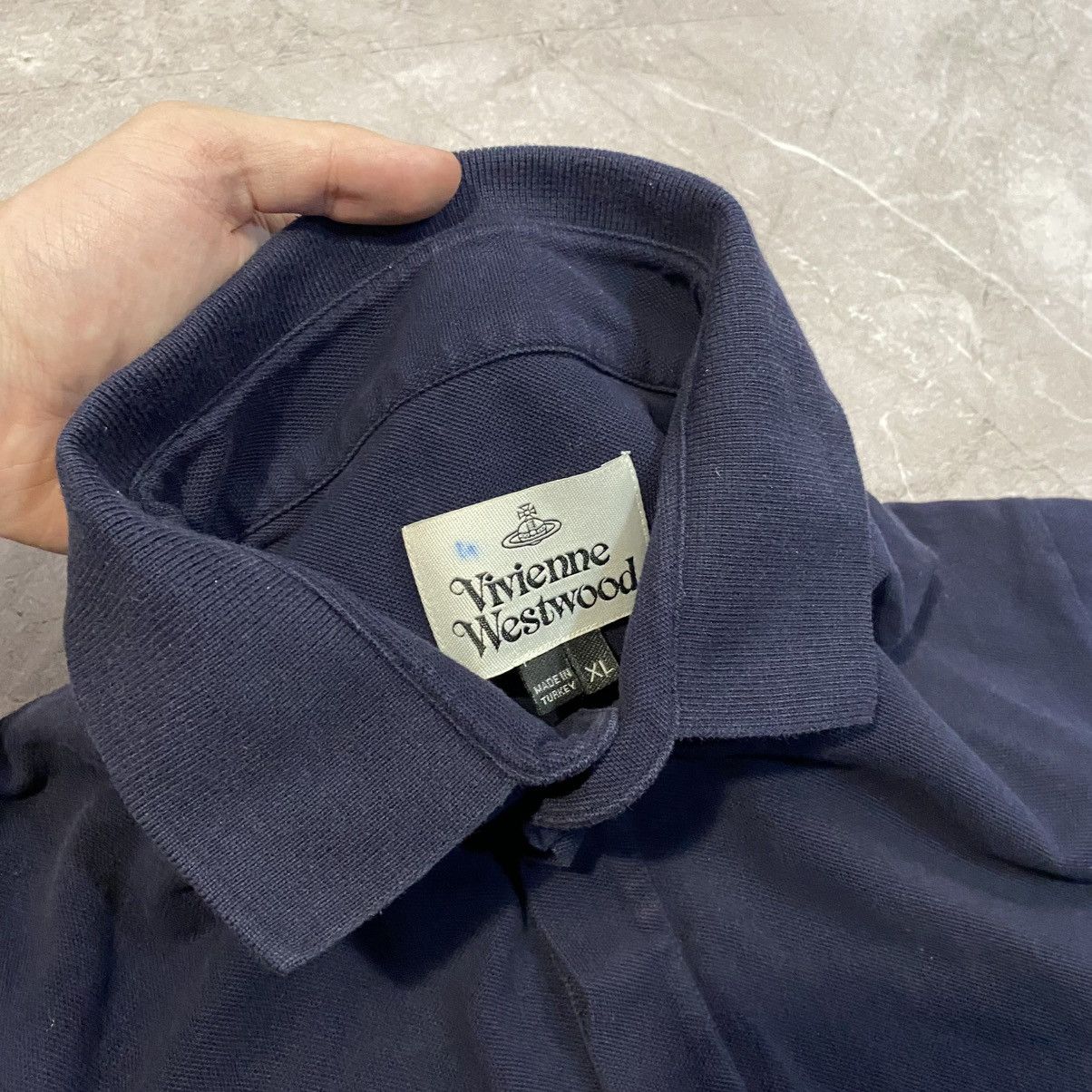 Vivienne Westwood VINTAGE VIVIENNE WESTWOOD POLO TEE SMALL LOGO Size US XL / EU 56 / 4 - 11 Thumbnail