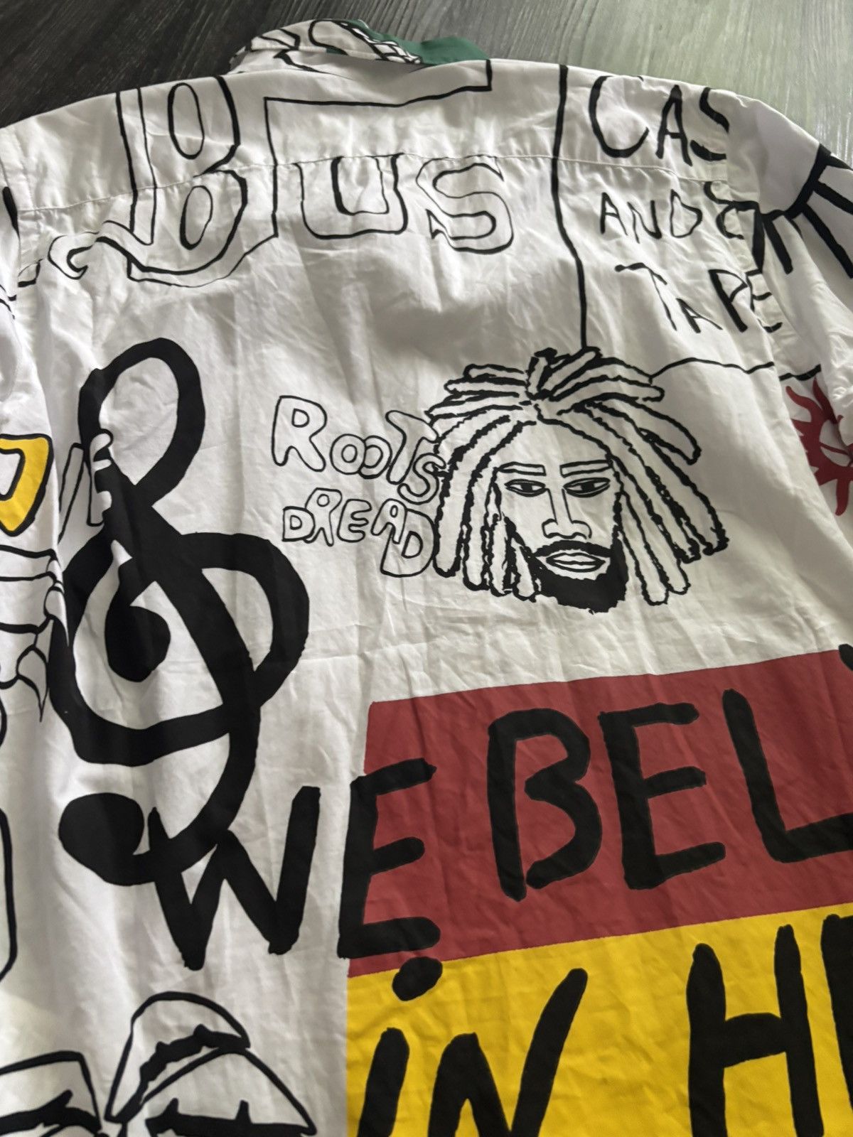 Junya Watanabe SS03 Rasta Bob Button Up Size US M / EU 48-50 / 2 - 7 Thumbnail