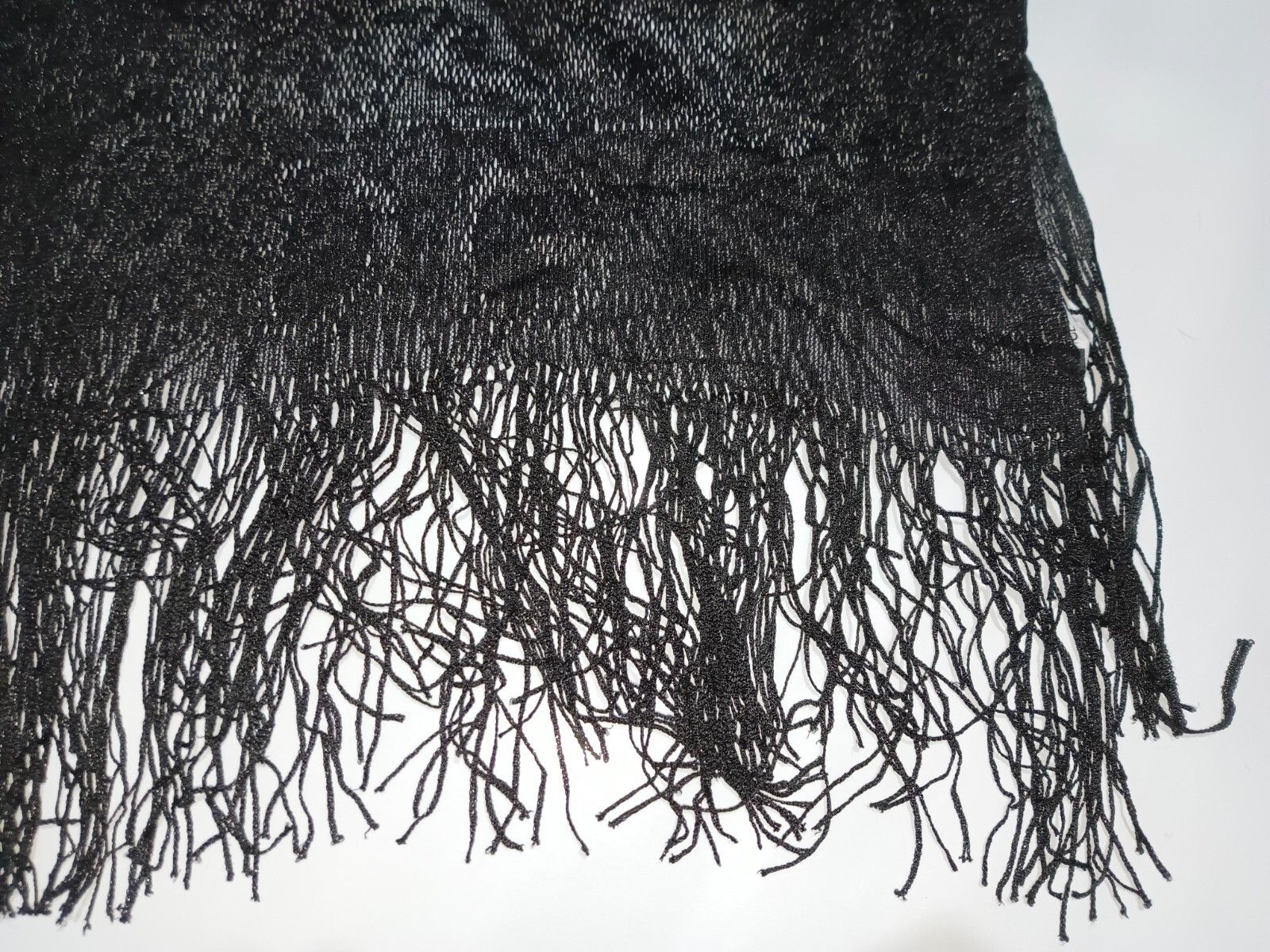 Dolce & Gabbana DOLCE & GABBANA ITALY Black Mesh Fabric Beach Wrap Shawl Size ONE SIZE - 3 Thumbnail