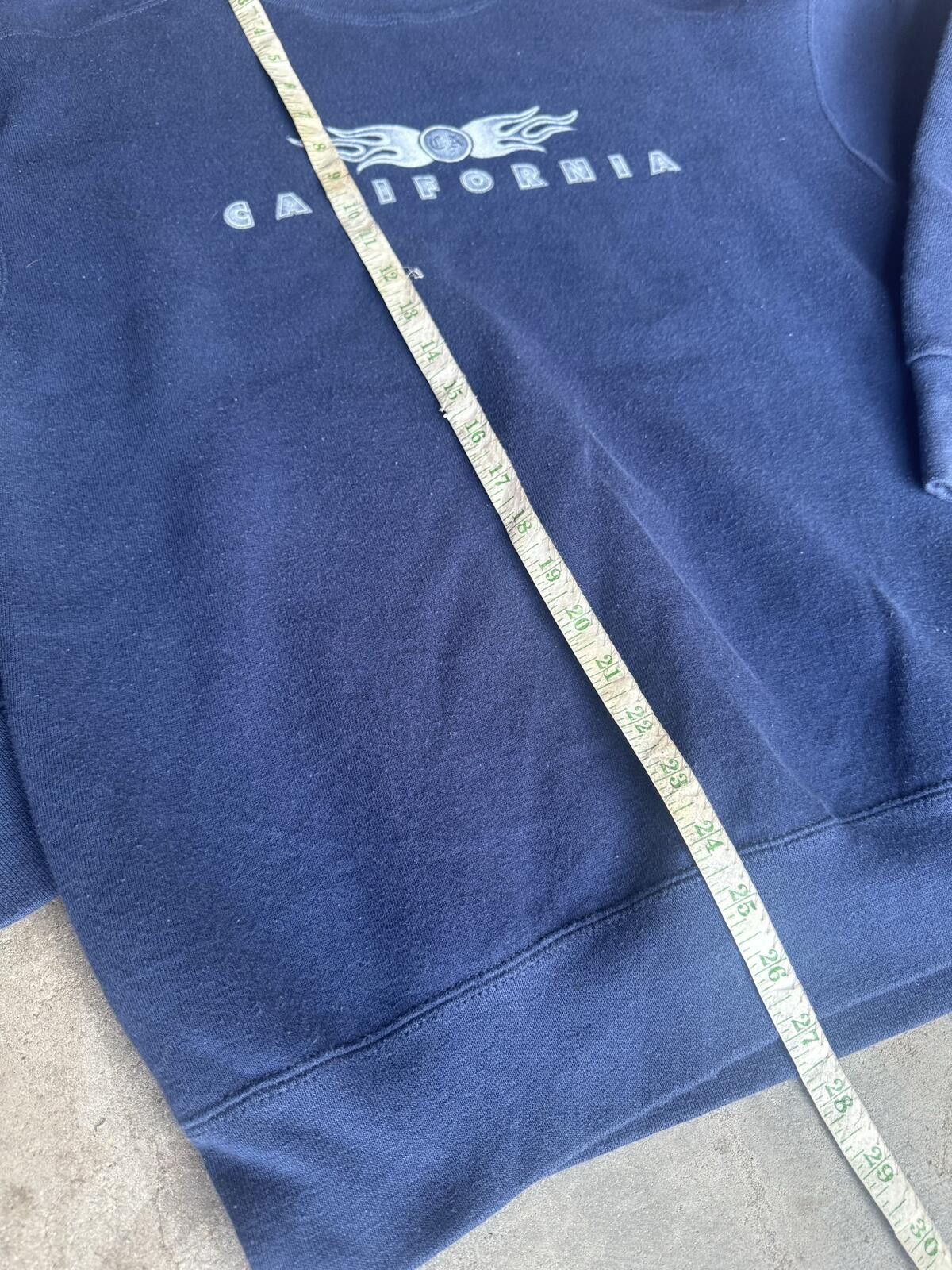 Other Vintage Navy California Surfer Winged Crewneck Medium Size US M / EU 48-50 / 2 - 2 Thumbnail
