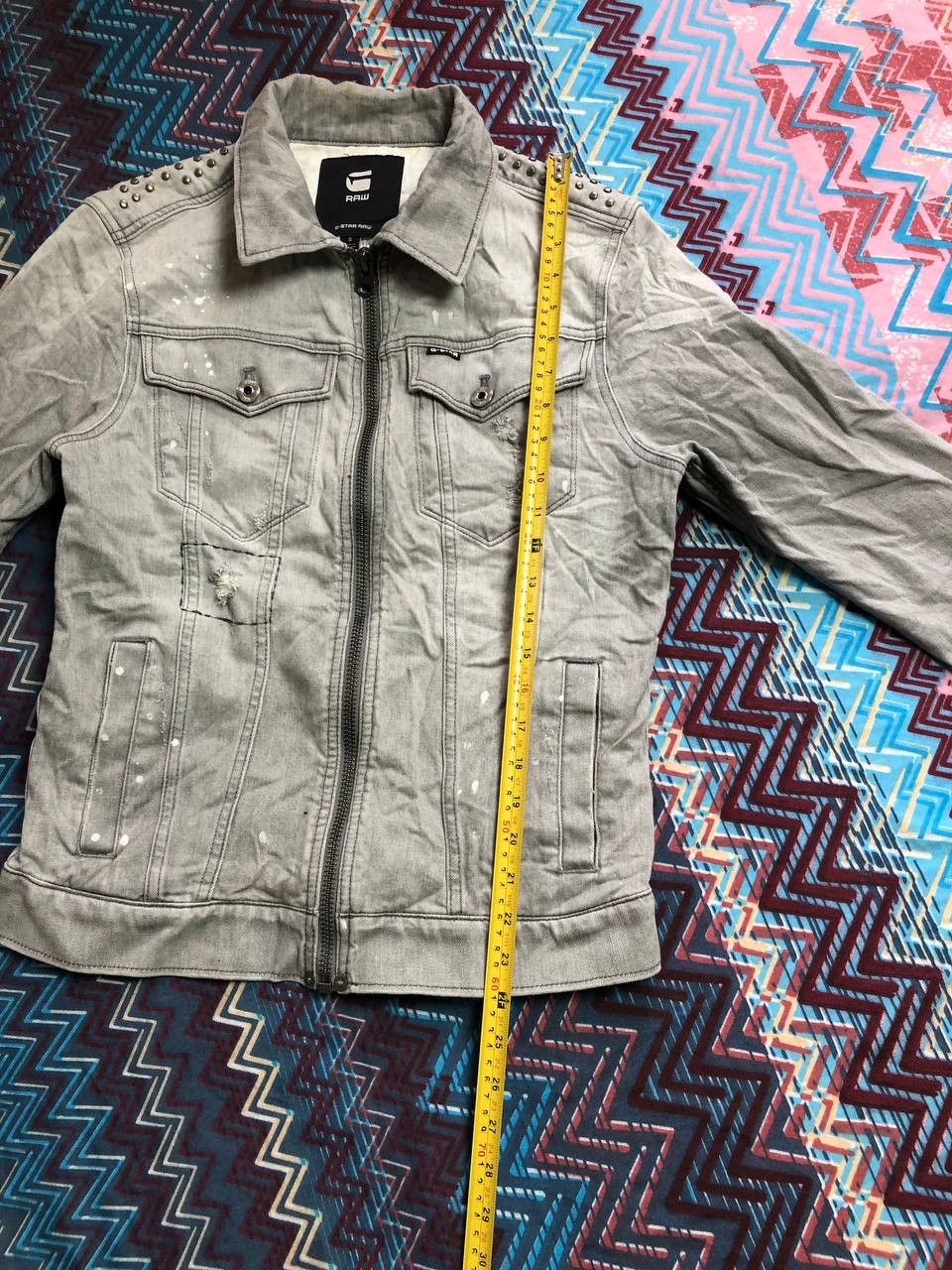 G-Star G-STAR RAW Racing Distressed Jacket Size US S / EU 44-46 / 1 - 6 Thumbnail