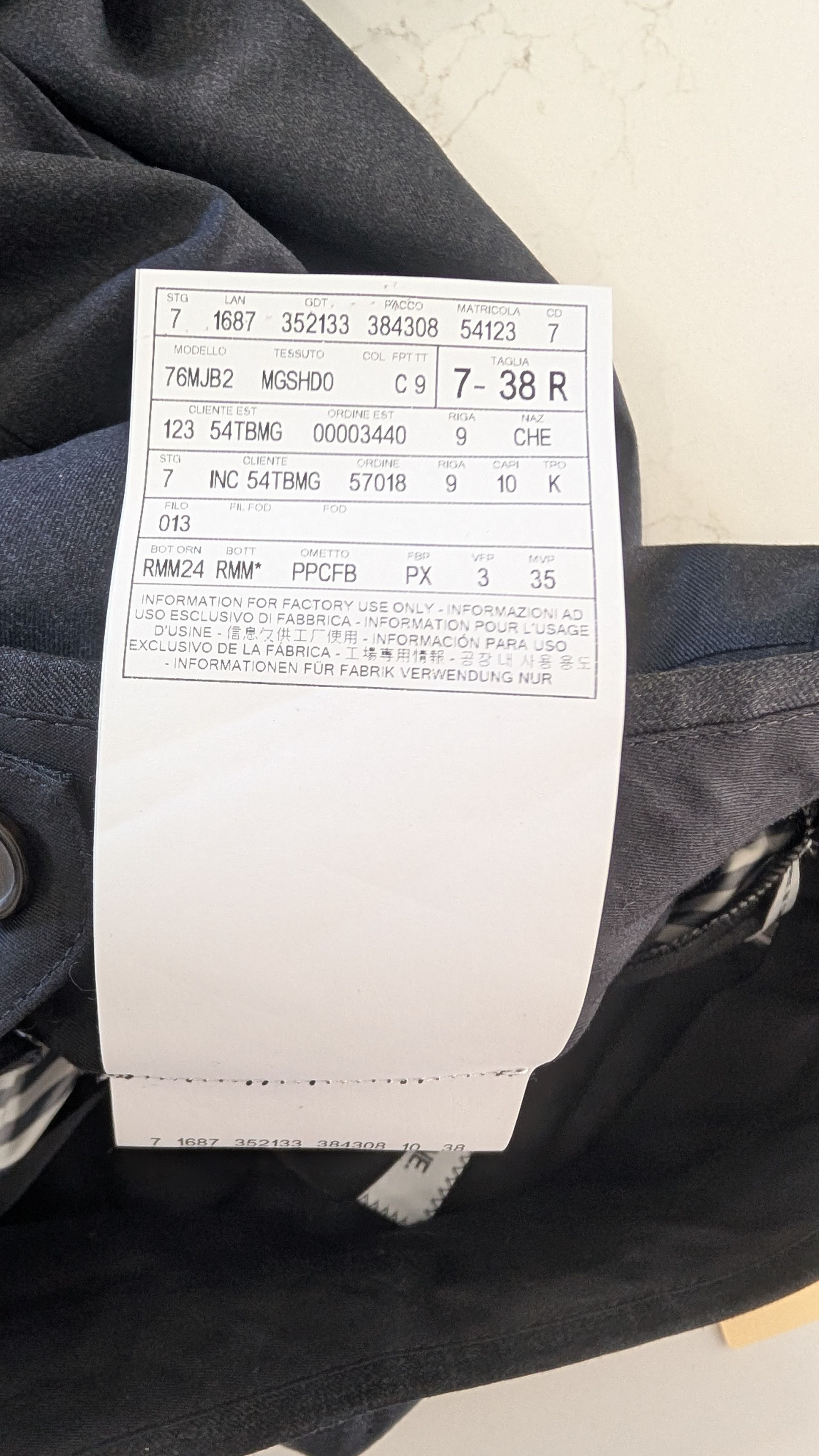 Thom Browne Thom Browne New York Charcoal Wool Master Garment Size 38 Size 27" / US 4 / IT 40 - 11 Thumbnail