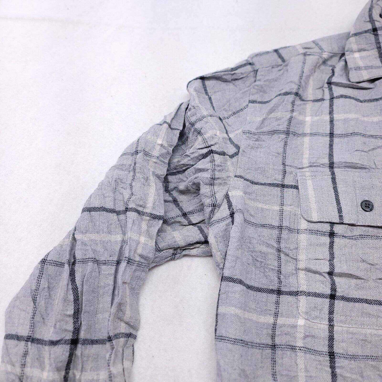Old Navy Old Navy Windowpane Flannel Shirt Mens Size Extra Large XL Size US XL / EU 56 / 4 - 4 Thumbnail